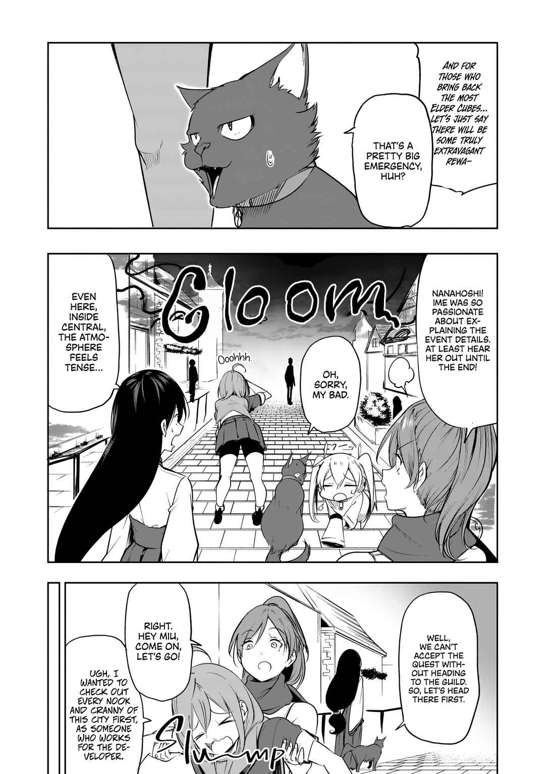 Page 22 Chapter 11 Neko ni Tenseishita kedo Hima nano de Geema Joshi to Issho ni VRMMO wo suru