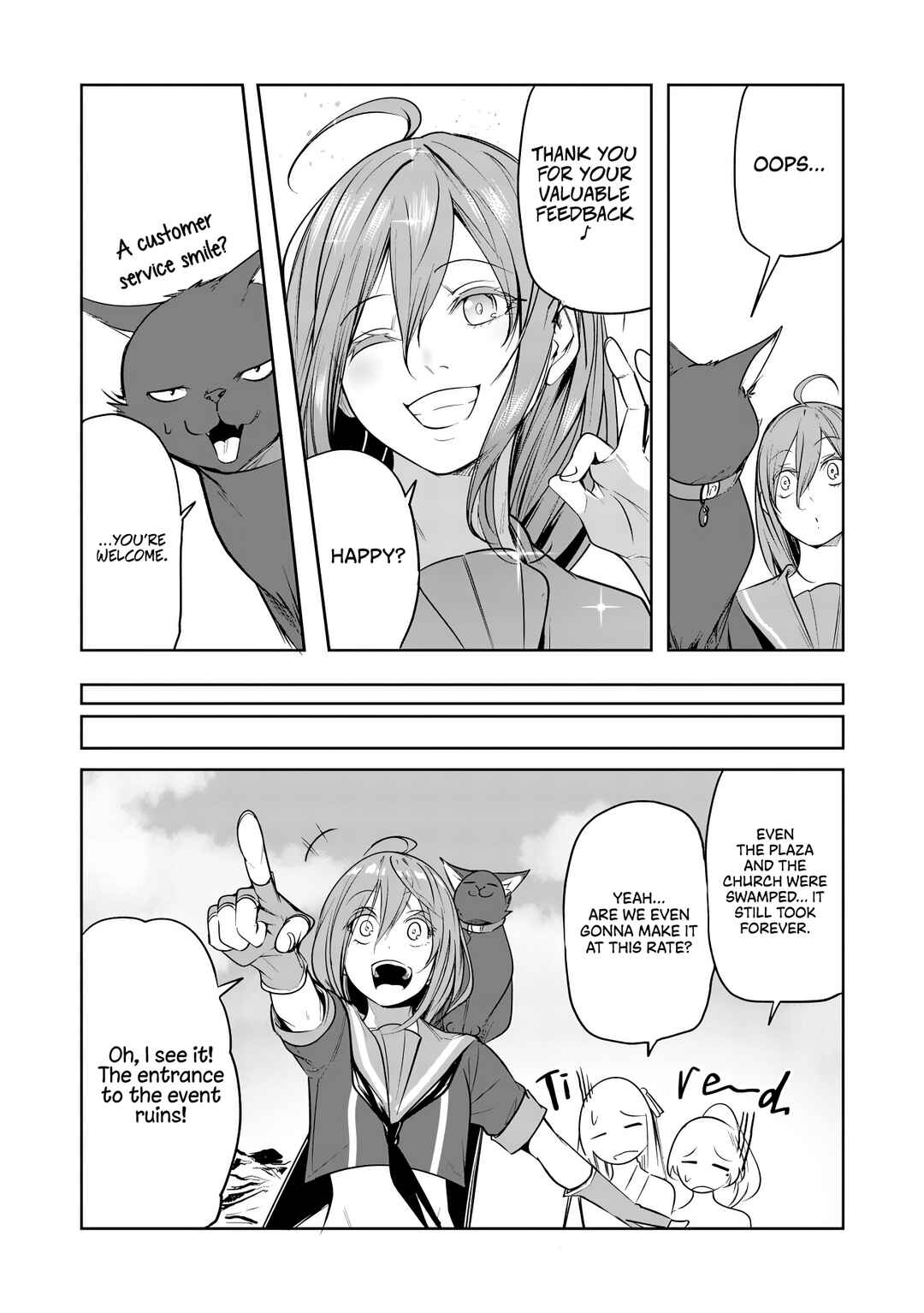 Page 24 Chapter 11 Neko ni Tenseishita kedo Hima nano de Geema Joshi to Issho ni VRMMO wo suru
