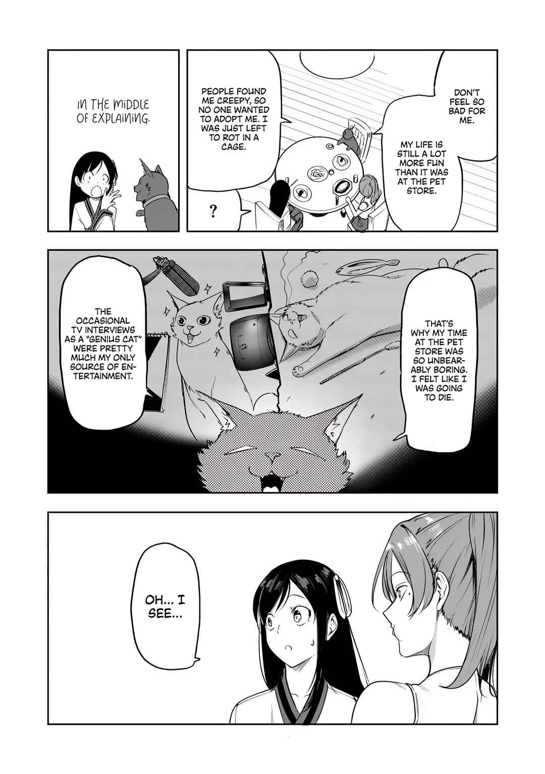 Page 8 Chapter 11 Neko ni Tenseishita kedo Hima nano de Geema Joshi to Issho ni VRMMO wo suru