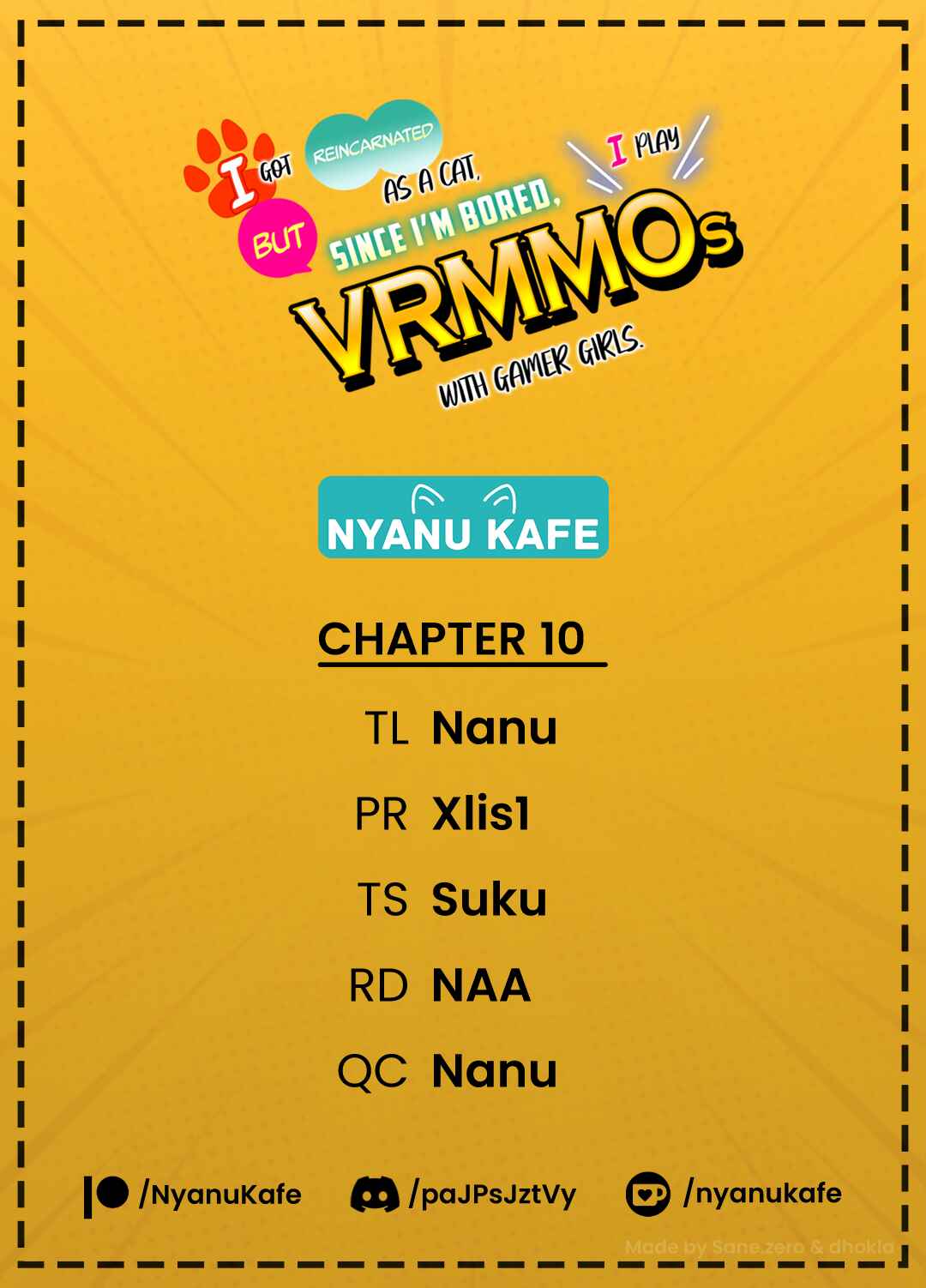 Page 1 Chapter 10 Neko ni Tenseishita kedo Hima nano de Geema Joshi to Issho ni VRMMO wo suru