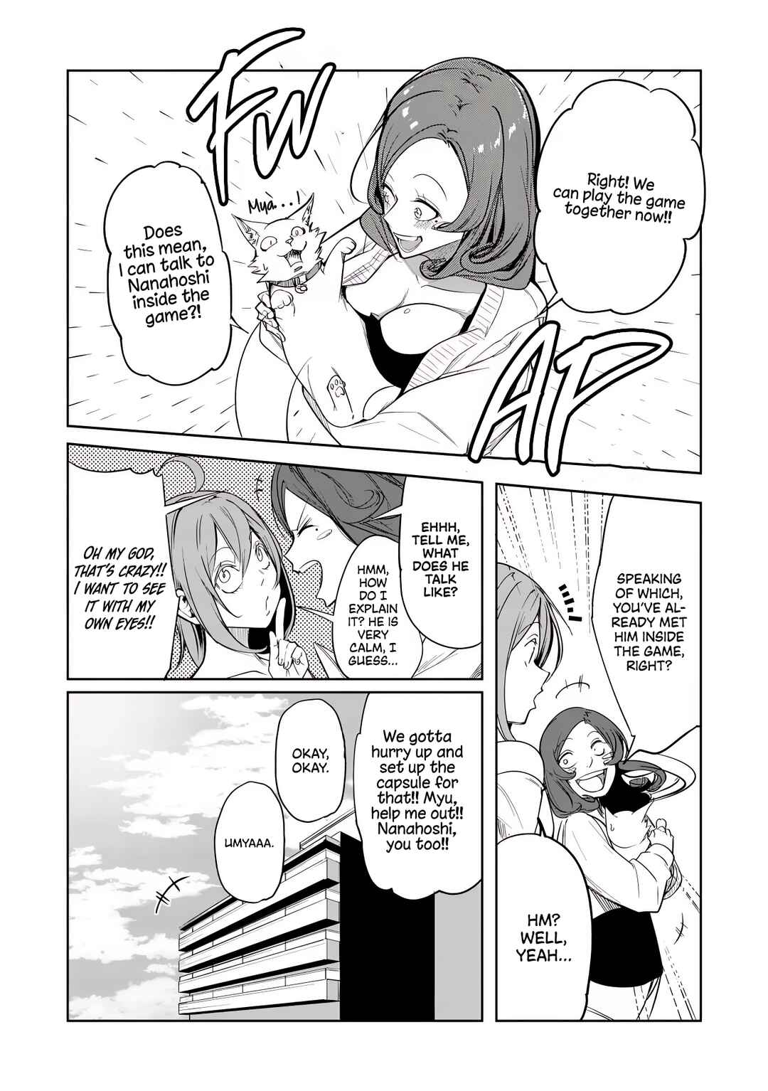 Page 10 Chapter 10 Neko ni Tenseishita kedo Hima nano de Geema Joshi to Issho ni VRMMO wo suru