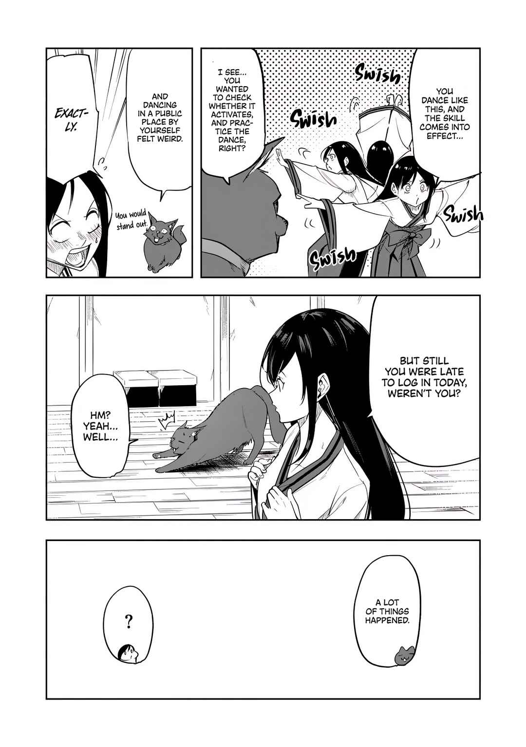 Page 17 Chapter 10 Neko ni Tenseishita kedo Hima nano de Geema Joshi to Issho ni VRMMO wo suru