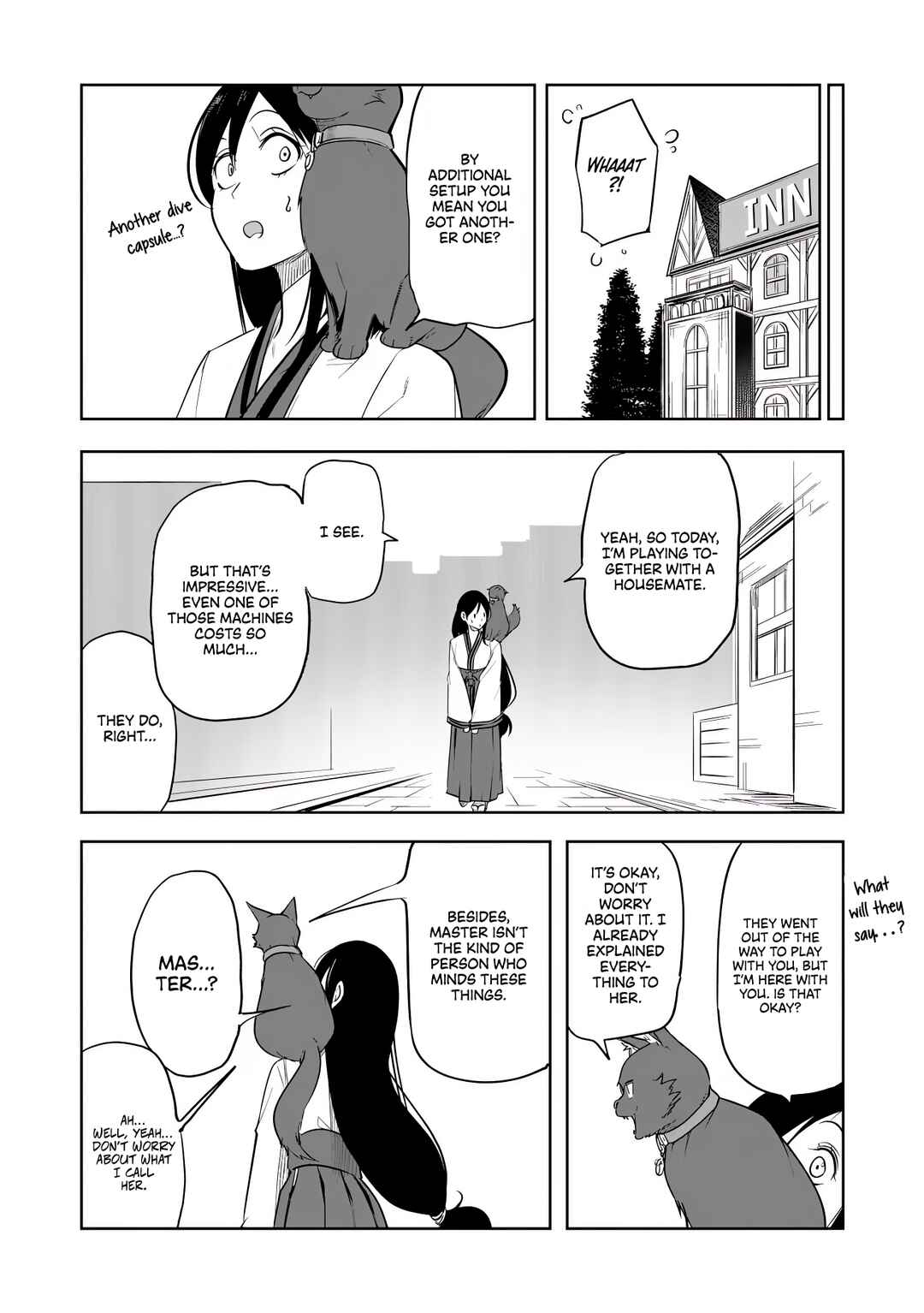 Page 18 Chapter 10 Neko ni Tenseishita kedo Hima nano de Geema Joshi to Issho ni VRMMO wo suru
