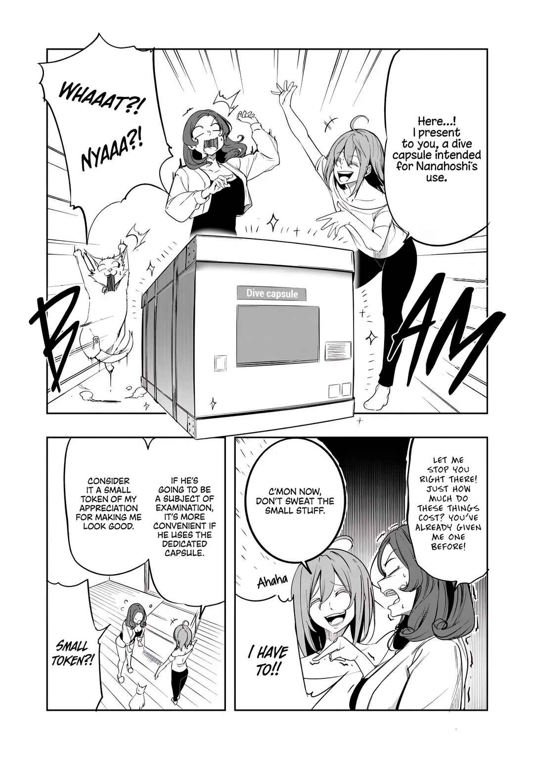 Page 8 Chapter 10 Neko ni Tenseishita kedo Hima nano de Geema Joshi to Issho ni VRMMO wo suru
