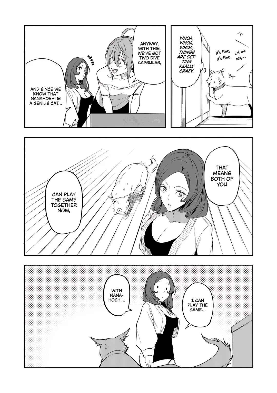 Page 9 Chapter 10 Neko ni Tenseishita kedo Hima nano de Geema Joshi to Issho ni VRMMO wo suru