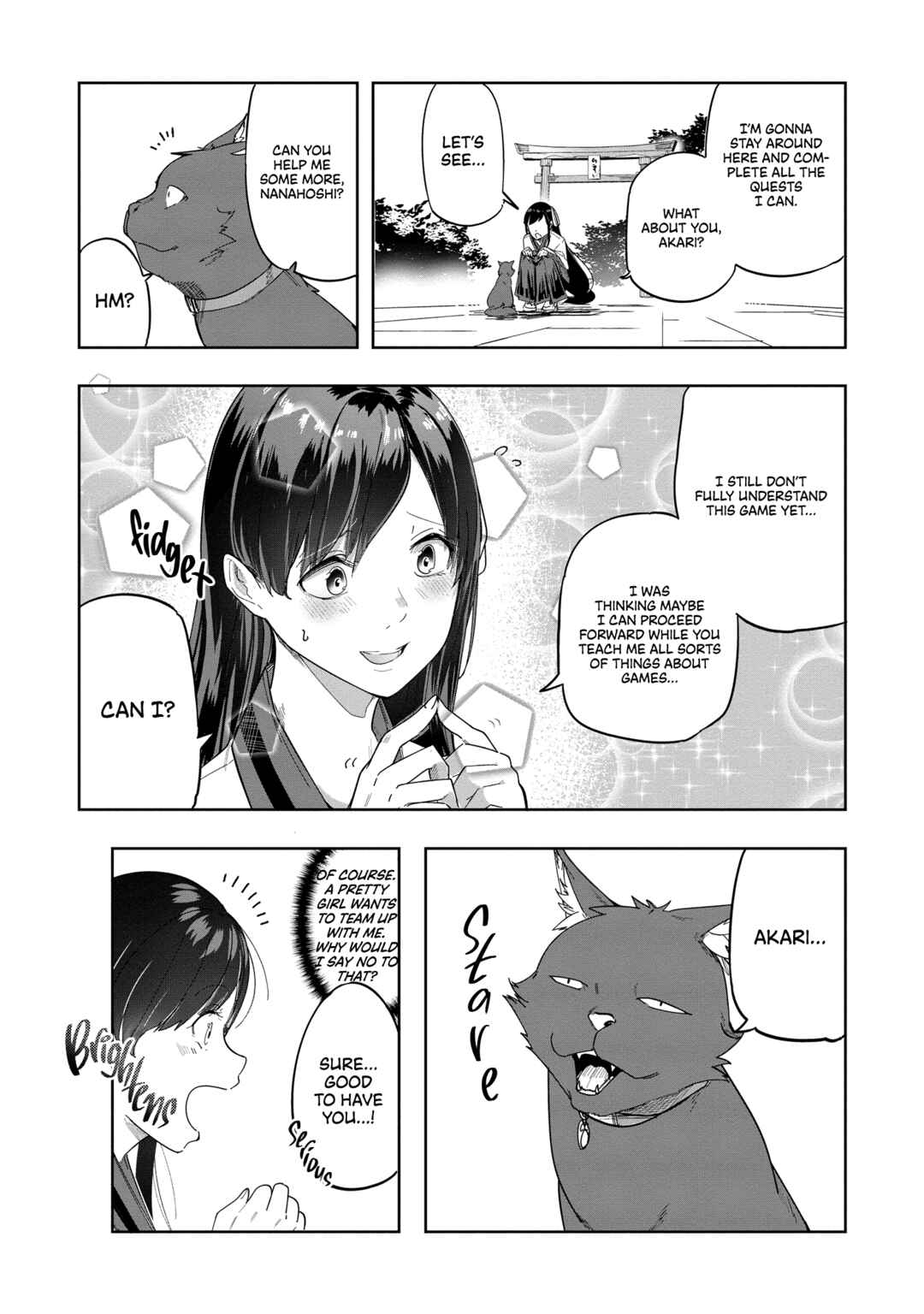 Page 21 Chapter 5 Neko ni Tenseishita kedo Hima nano de Geema Joshi to Issho ni VRMMO wo suru
