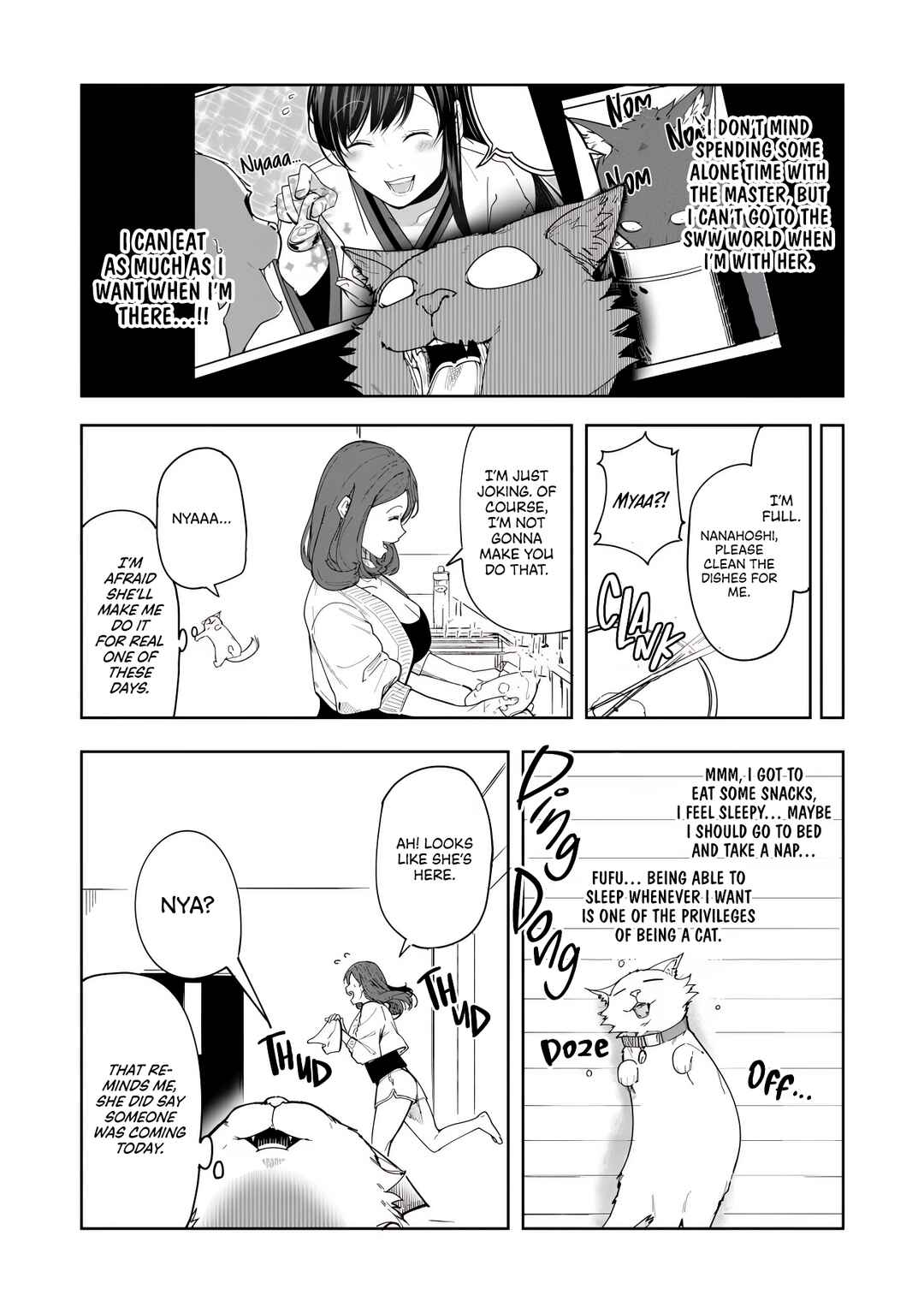 Page 6 Chapter 9 Neko ni Tenseishita kedo Hima nano de Geema Joshi to Issho ni VRMMO wo suru