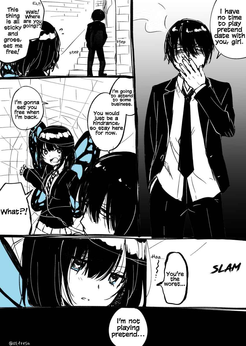 Page 4 Chapter 1 Gijinka Kumo to Chou no Manga