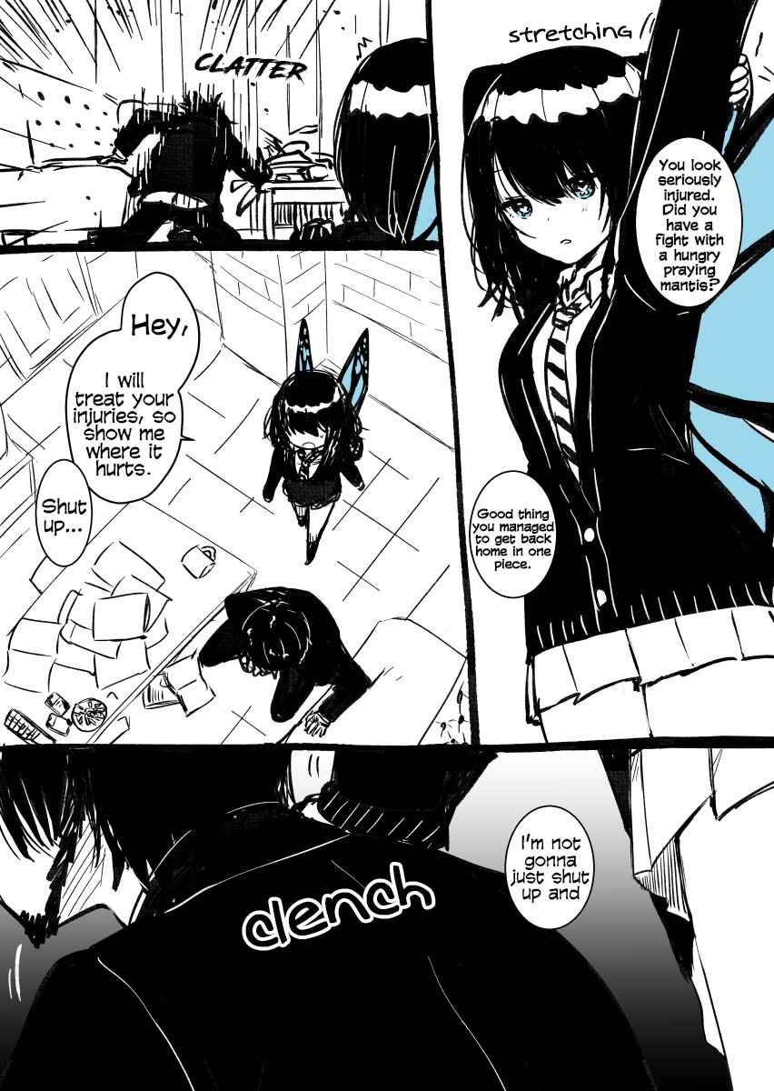 Page 6 Chapter 1 Gijinka Kumo to Chou no Manga