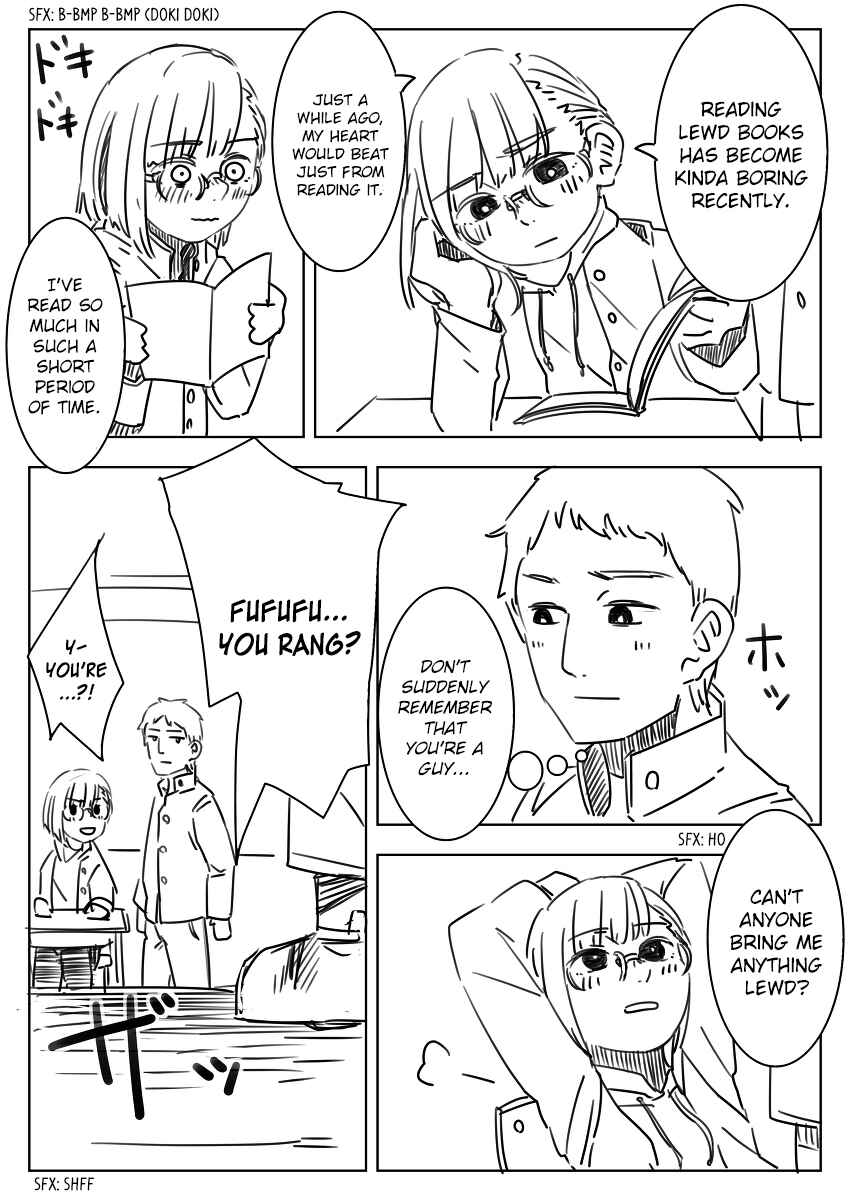 Page 1 Chapter 4 Danshikou ni Dokusareta Otokonoko
