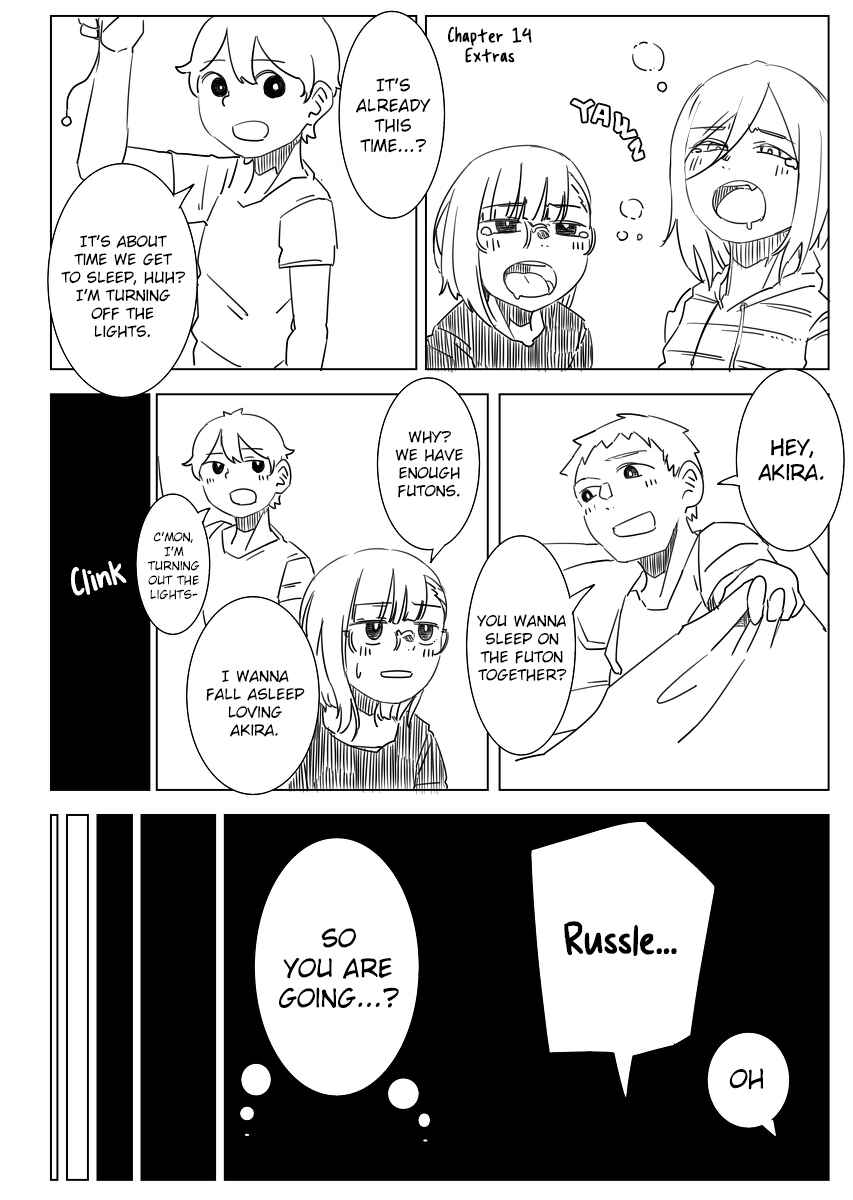 Page 1 Chapter 14.5 Danshikou ni Dokusareta Otokonoko