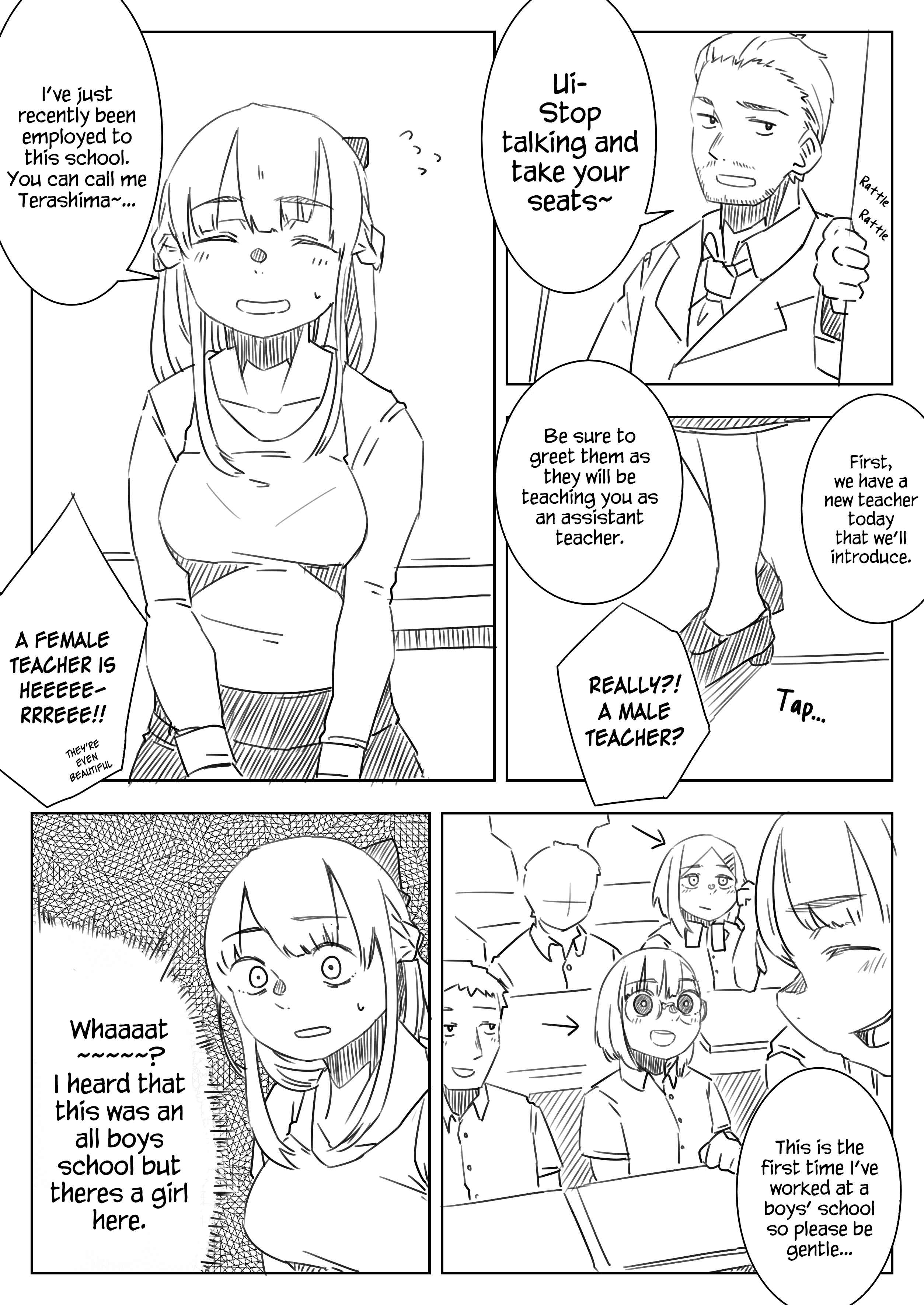 Page 1 Chapter 23 Danshikou ni Dokusareta Otokonoko