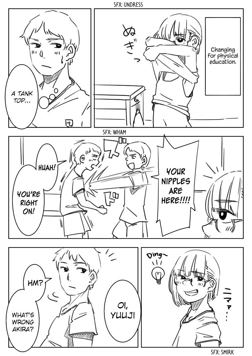 Page 1 Chapter 2 Danshikou ni Dokusareta Otokonoko