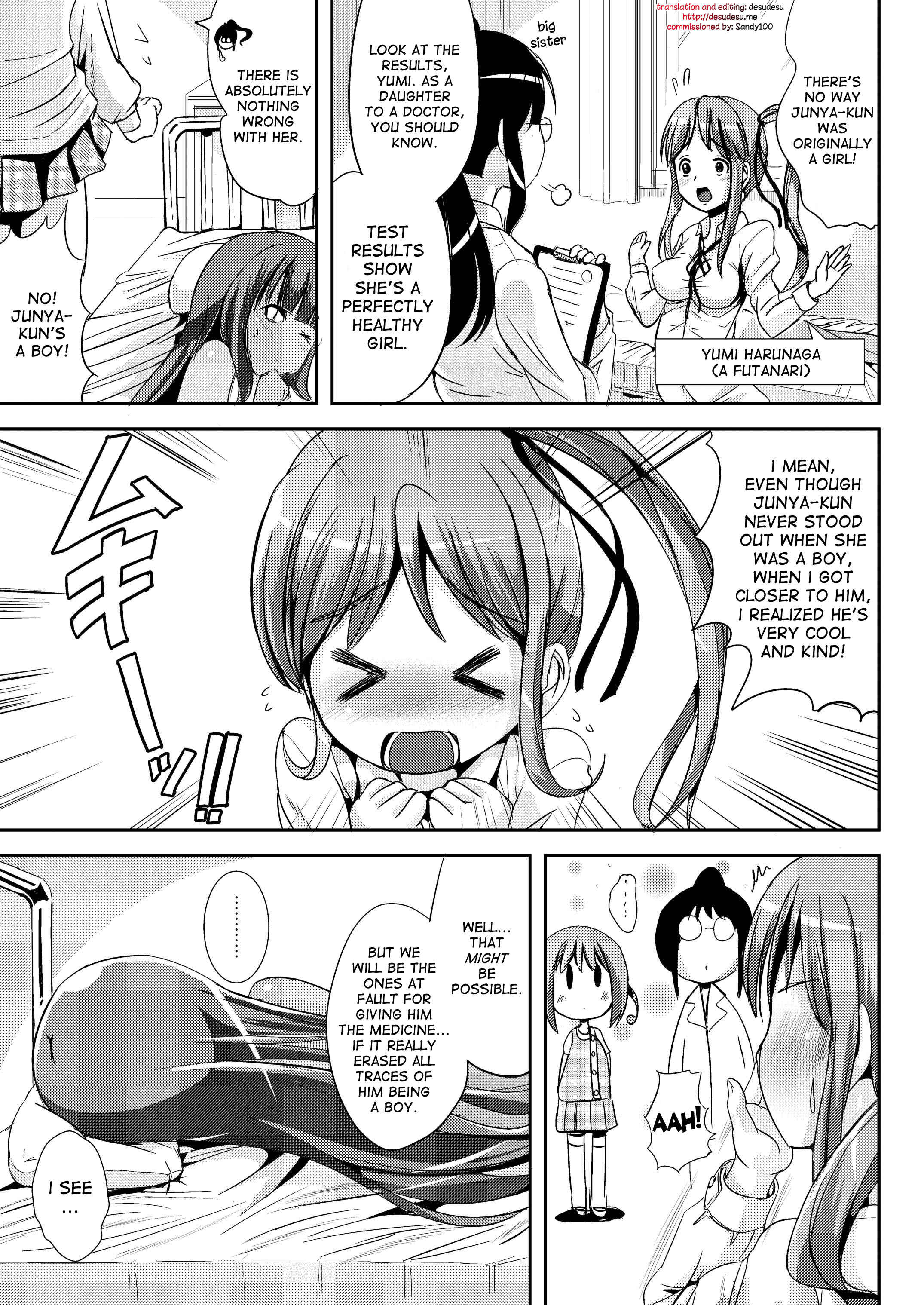 Page 5 Chapter 3 Asa Onna na Ore to Futanarikko Ojousama