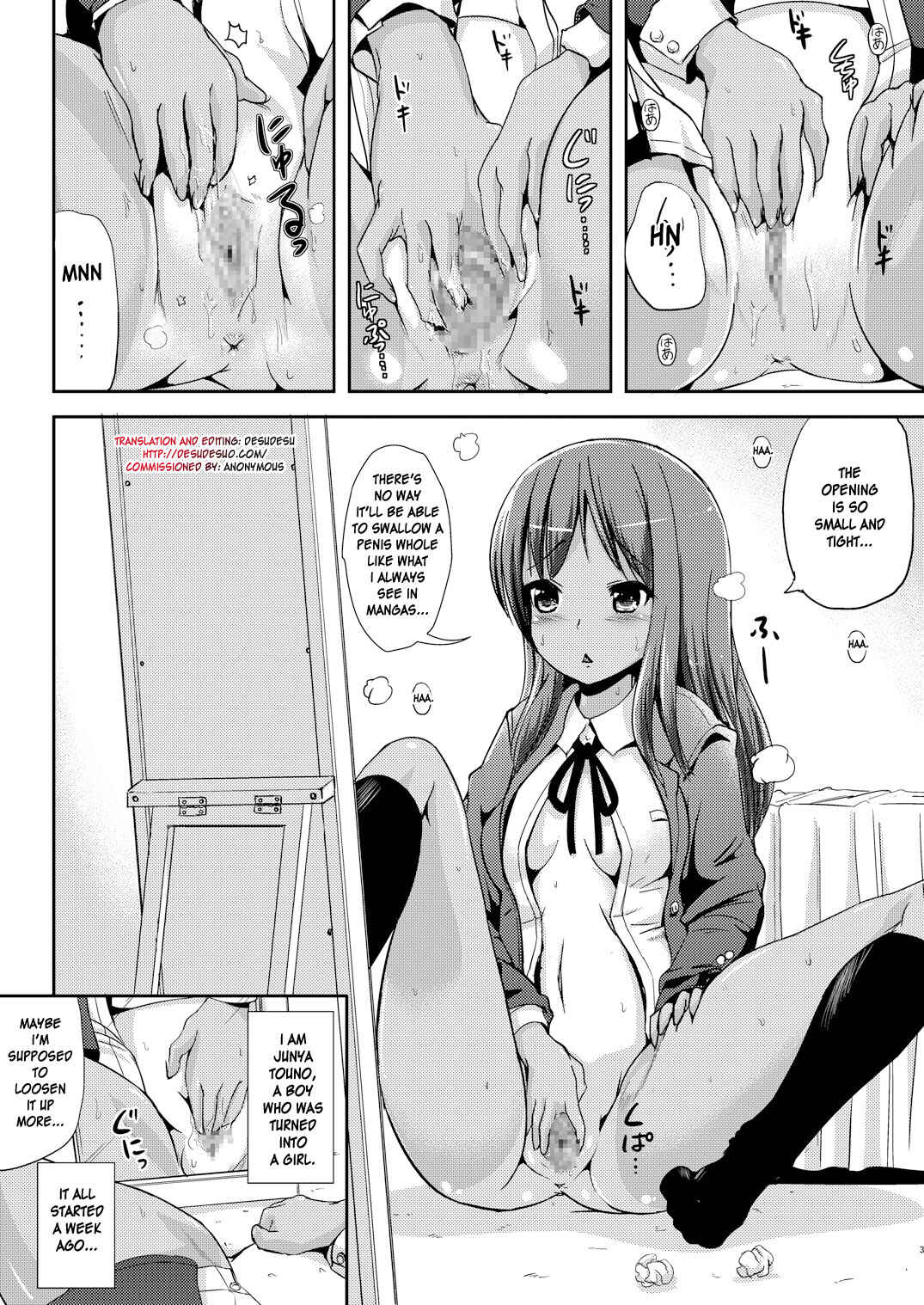Page 2 Chapter 1 Asa Onna na Ore to Futanarikko Ojousama