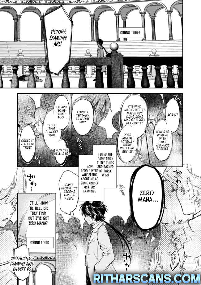 Page 18 Chapter 4 Maryoku Zero no Saikyou Majutsushi ~Yahari Omaera no Majutsu Riron wa Machigatte Iru n da ga?~@COMIC