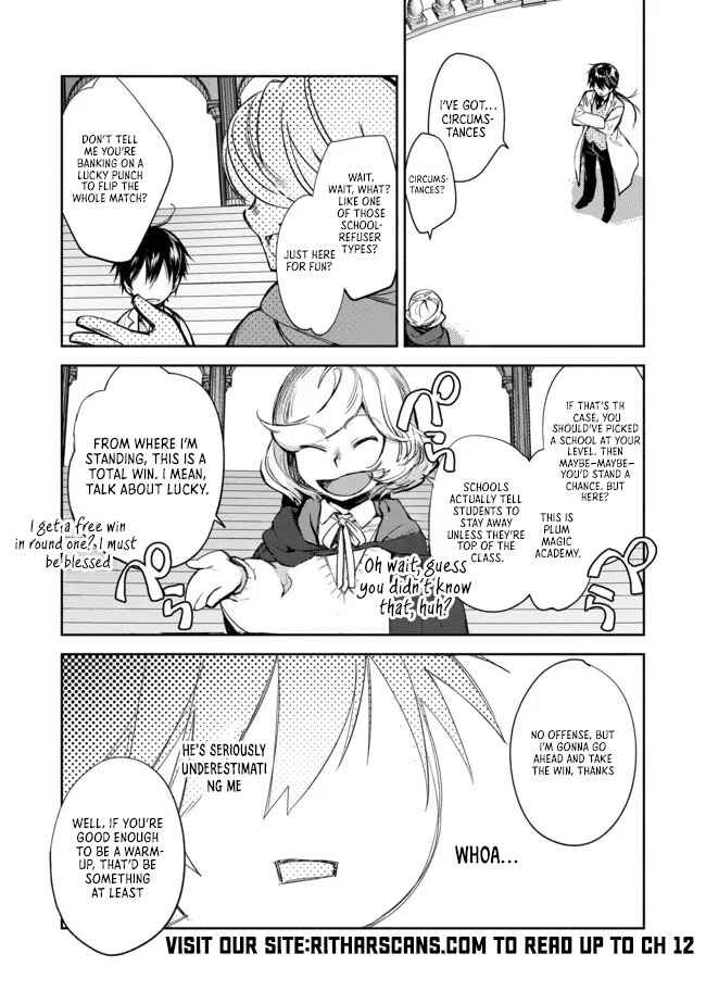 Page 5 Chapter 4 Maryoku Zero no Saikyou Majutsushi ~Yahari Omaera no Majutsu Riron wa Machigatte Iru n da ga?~@COMIC