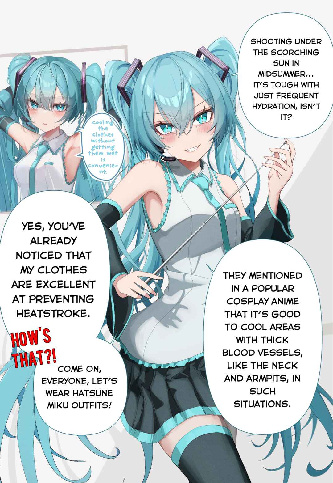 Page 1 Chapter 2 Vocaloid - Hatsune Miku 1 Panel (Doujinshi)