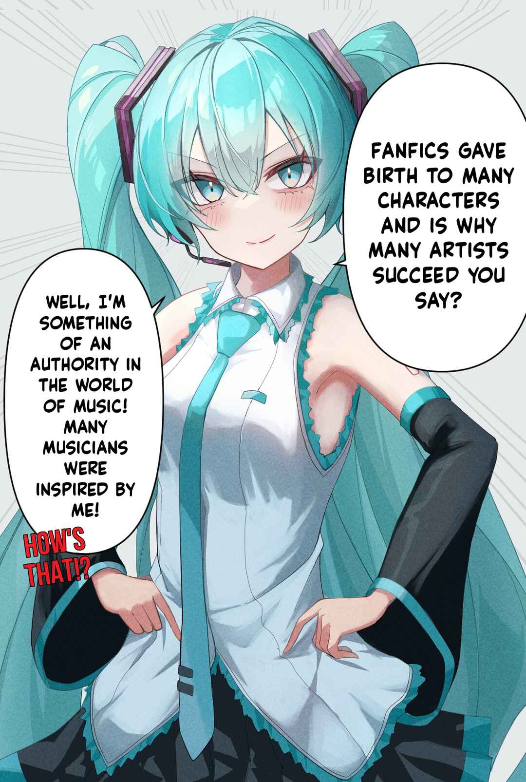 Page 1 Chapter 11 Vocaloid - Hatsune Miku 1 Panel (Doujinshi)