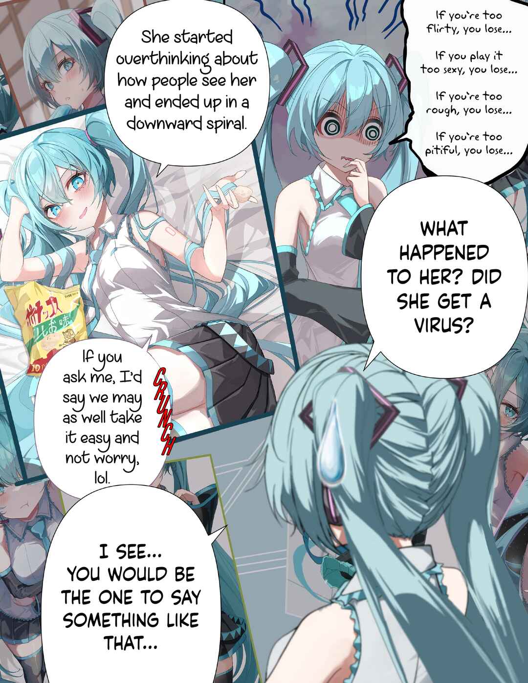 Page 1 Chapter 13 Vocaloid - Hatsune Miku 1 Panel (Doujinshi)