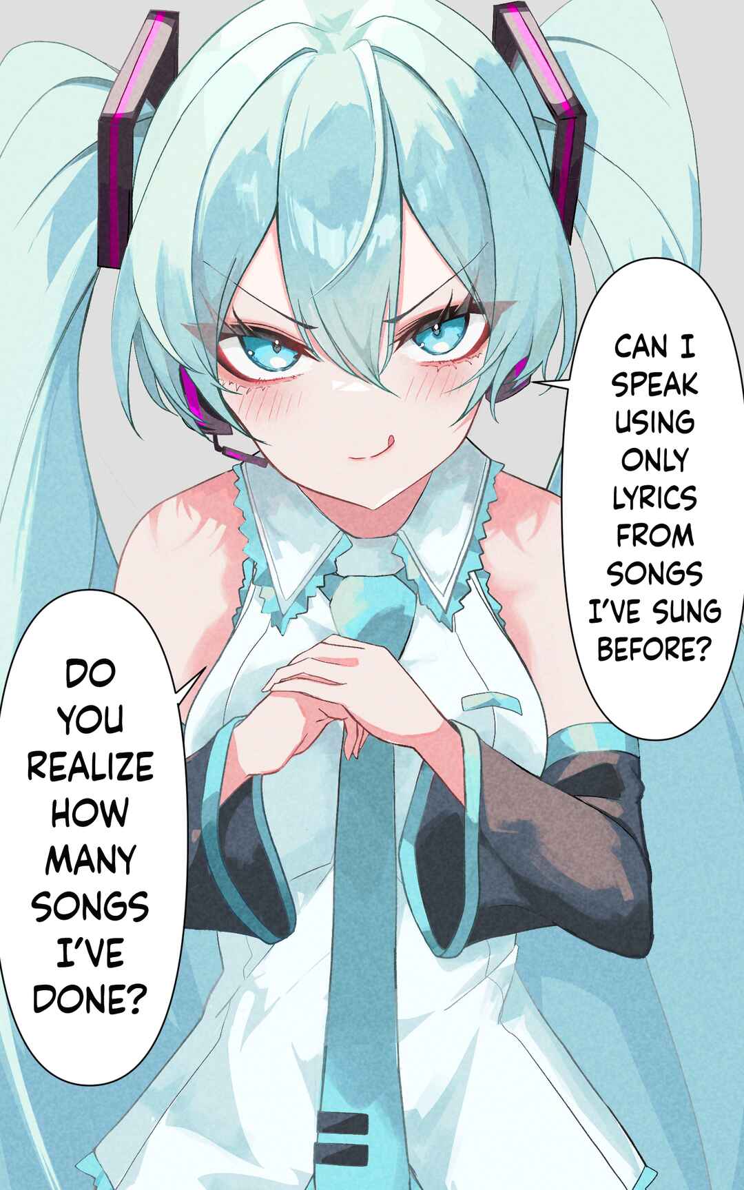Page 1 Chapter 24 Vocaloid - Hatsune Miku 1 Panel (Doujinshi)