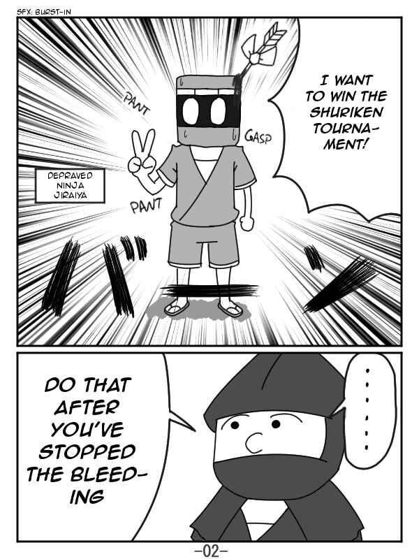 Page 2 Chapter 1 The Japonica Ninja-Technique Guidebook