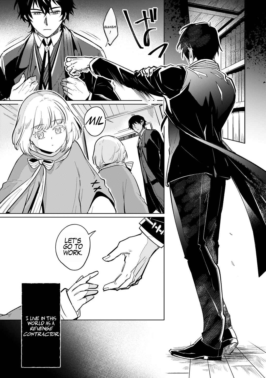 Page 2 Chapter 2 Ansatsu wa Tasogare ni Warau
