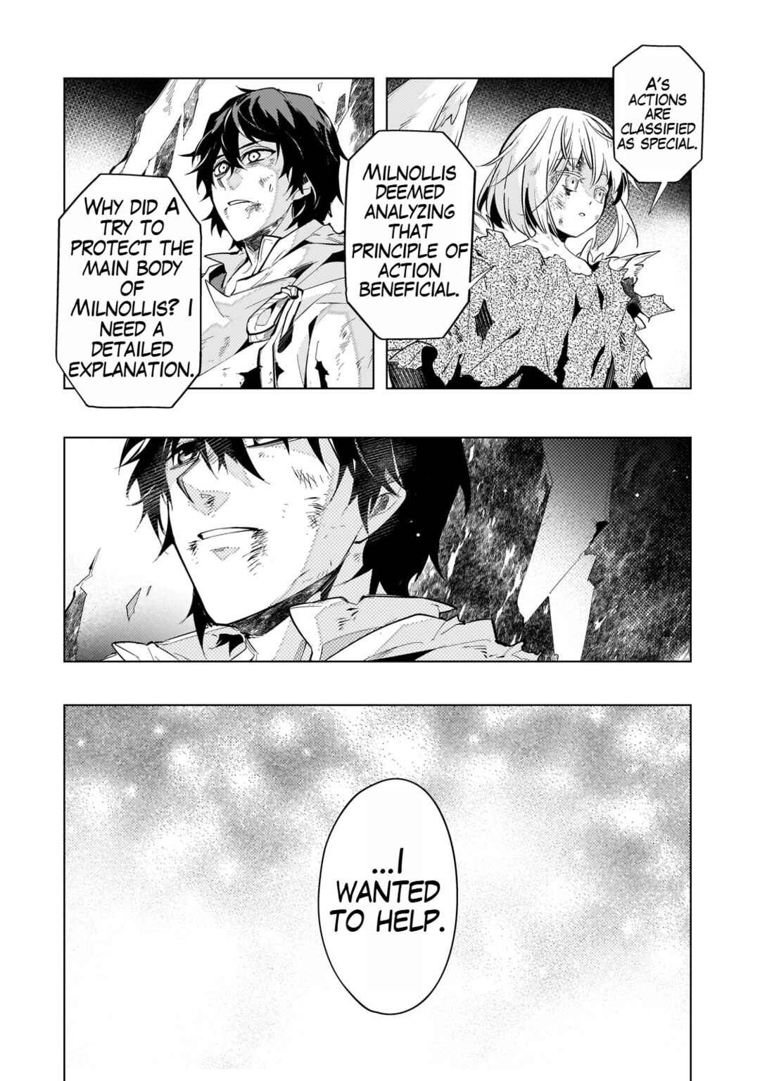 Page 33 Chapter 4 Ansatsu wa Tasogare ni Warau