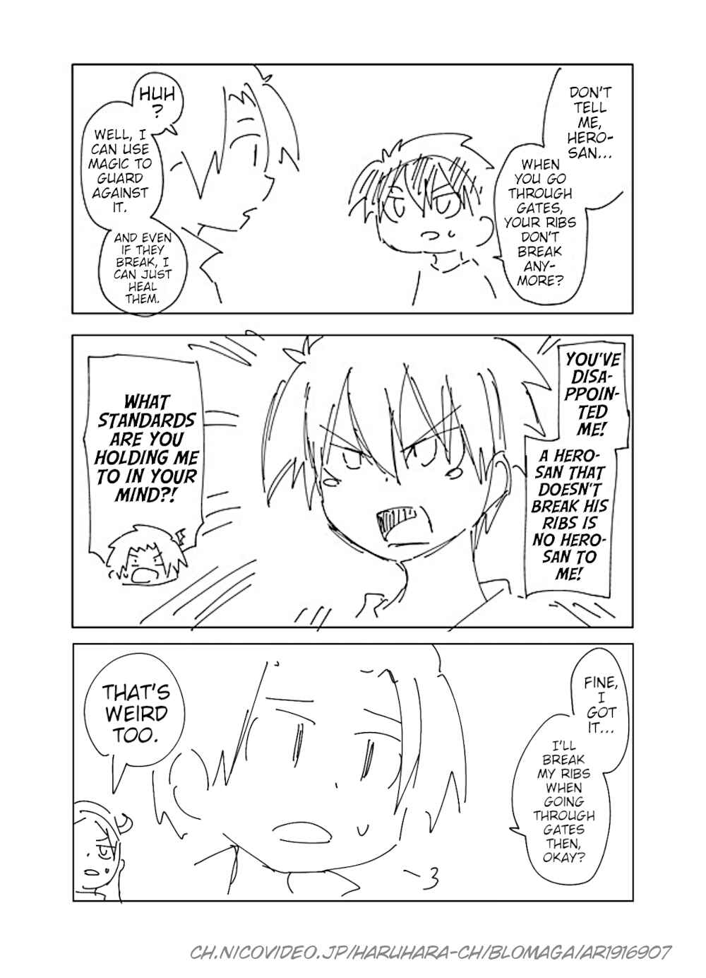 Page 2 Chapter 2 Senyuu. - Haruhara Robinson Channel