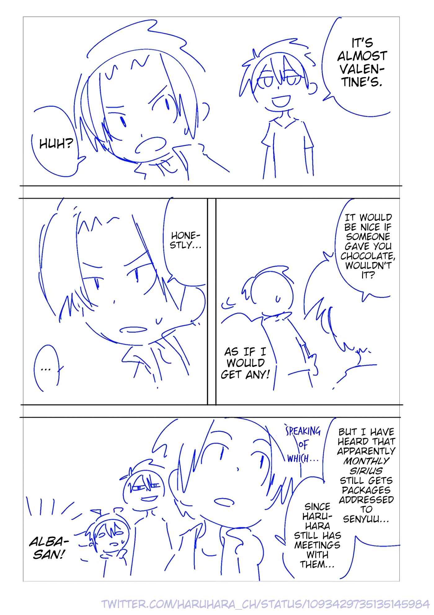 Page 1 Chapter 19 Senyuu. - Haruhara Robinson Channel