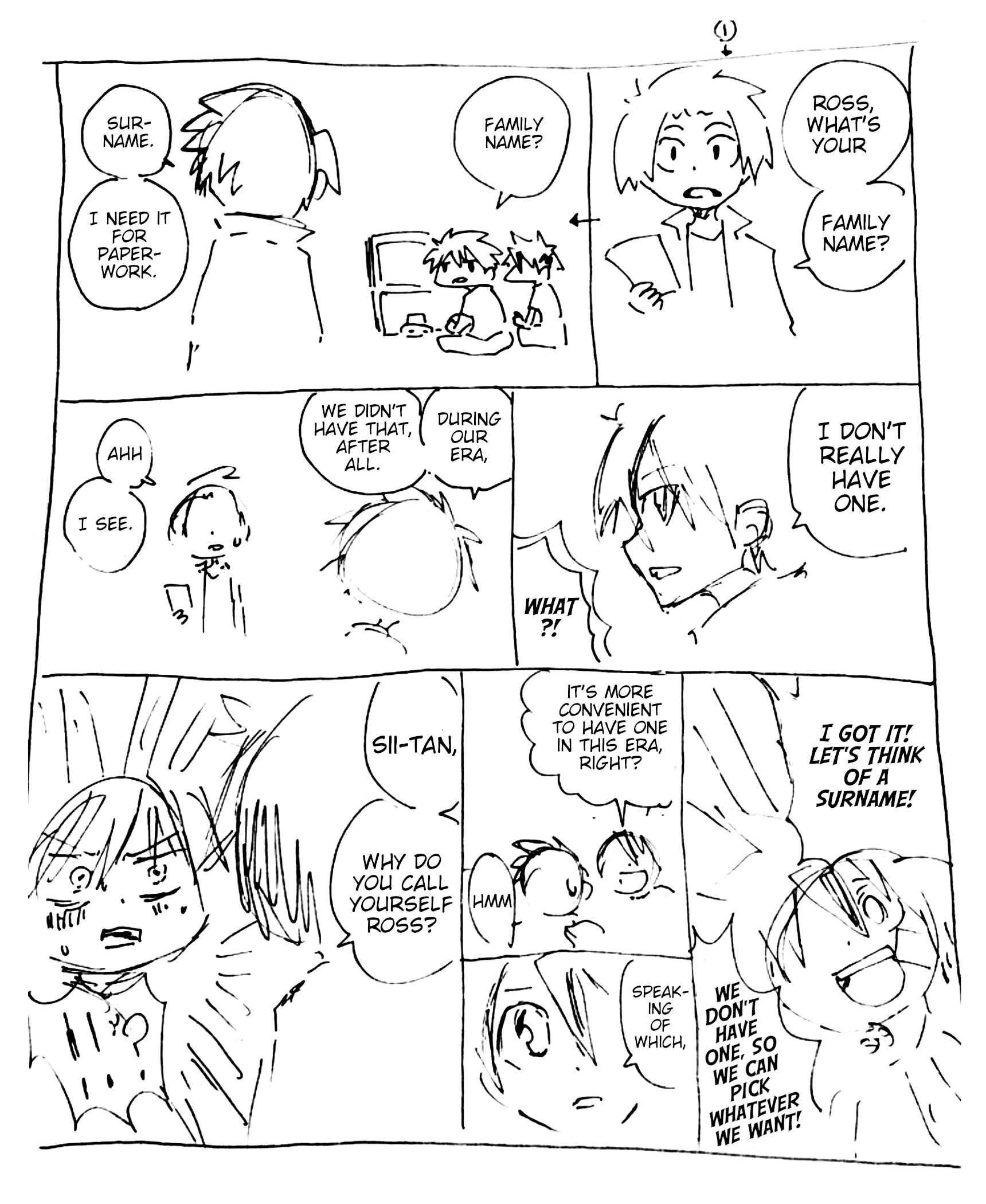 Page 1 Chapter 12 Senyuu. - Haruhara Robinson Channel