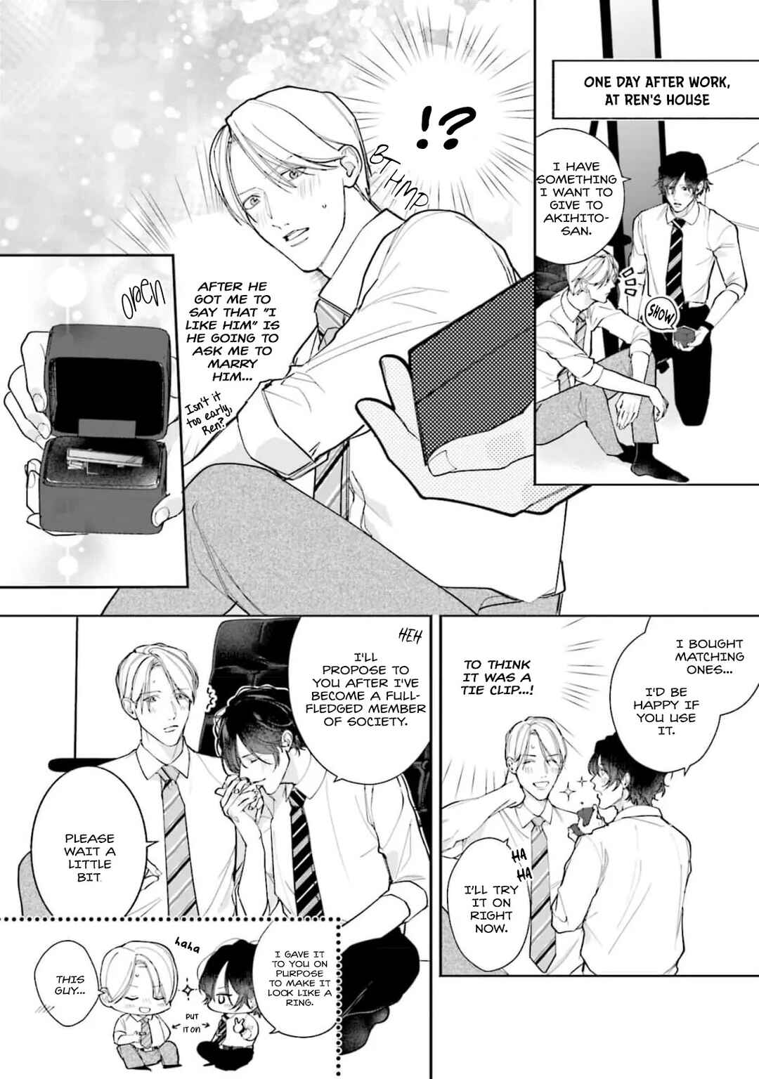 Page 14 Chapter 6.5 Oji-san, Ore ni Koishite Kudasai