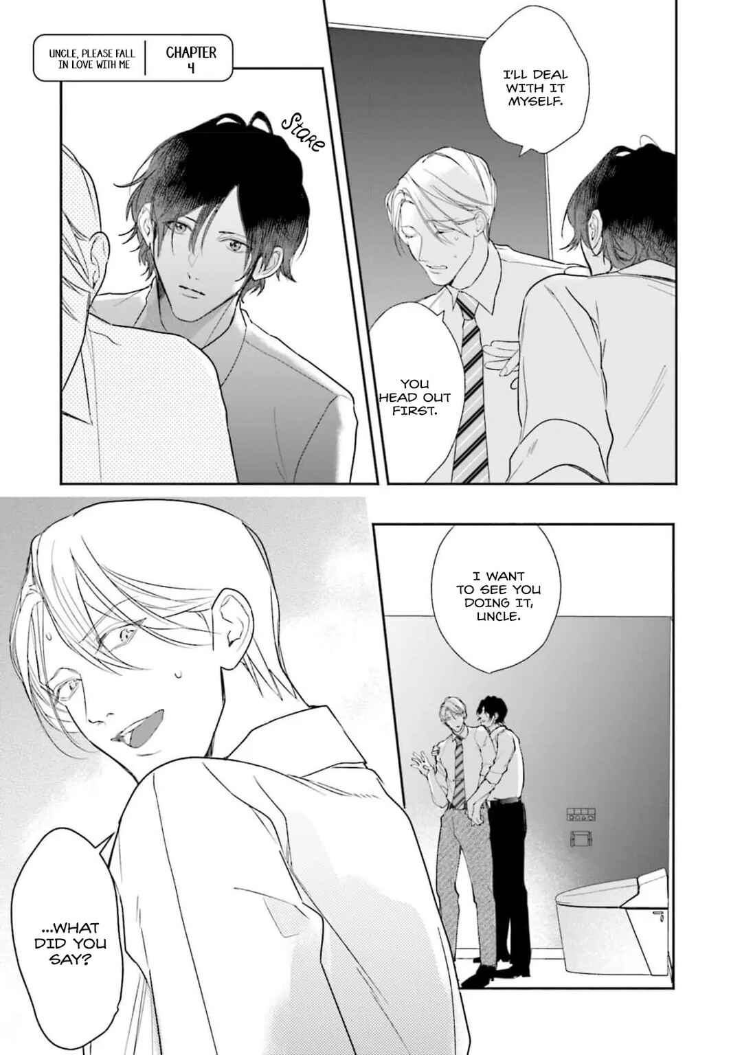 Page 1 Chapter 4 Oji-san, Ore ni Koishite Kudasai