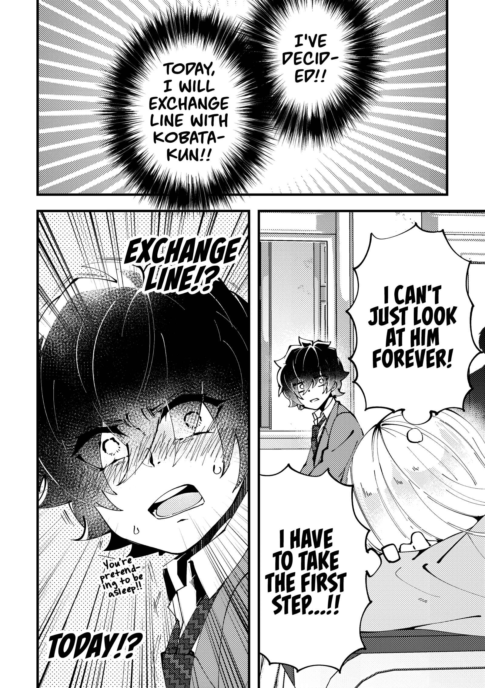Page 1 Chapter 3 The (Inner Voice of the) Girl Next to Me Is Loud