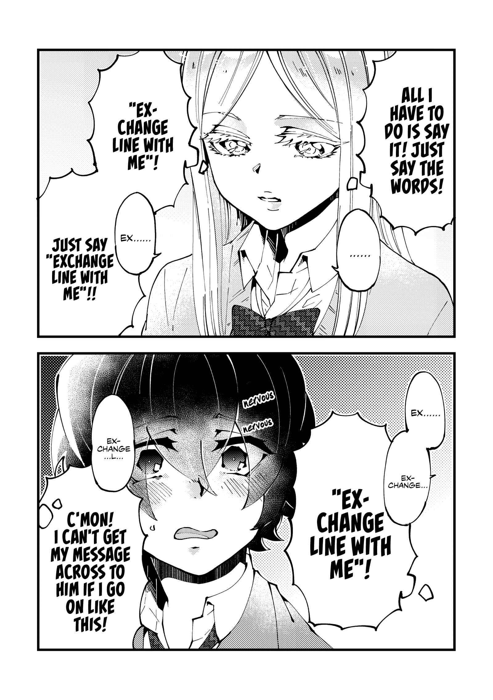 Page 4 Chapter 3 The (Inner Voice of the) Girl Next to Me Is Loud