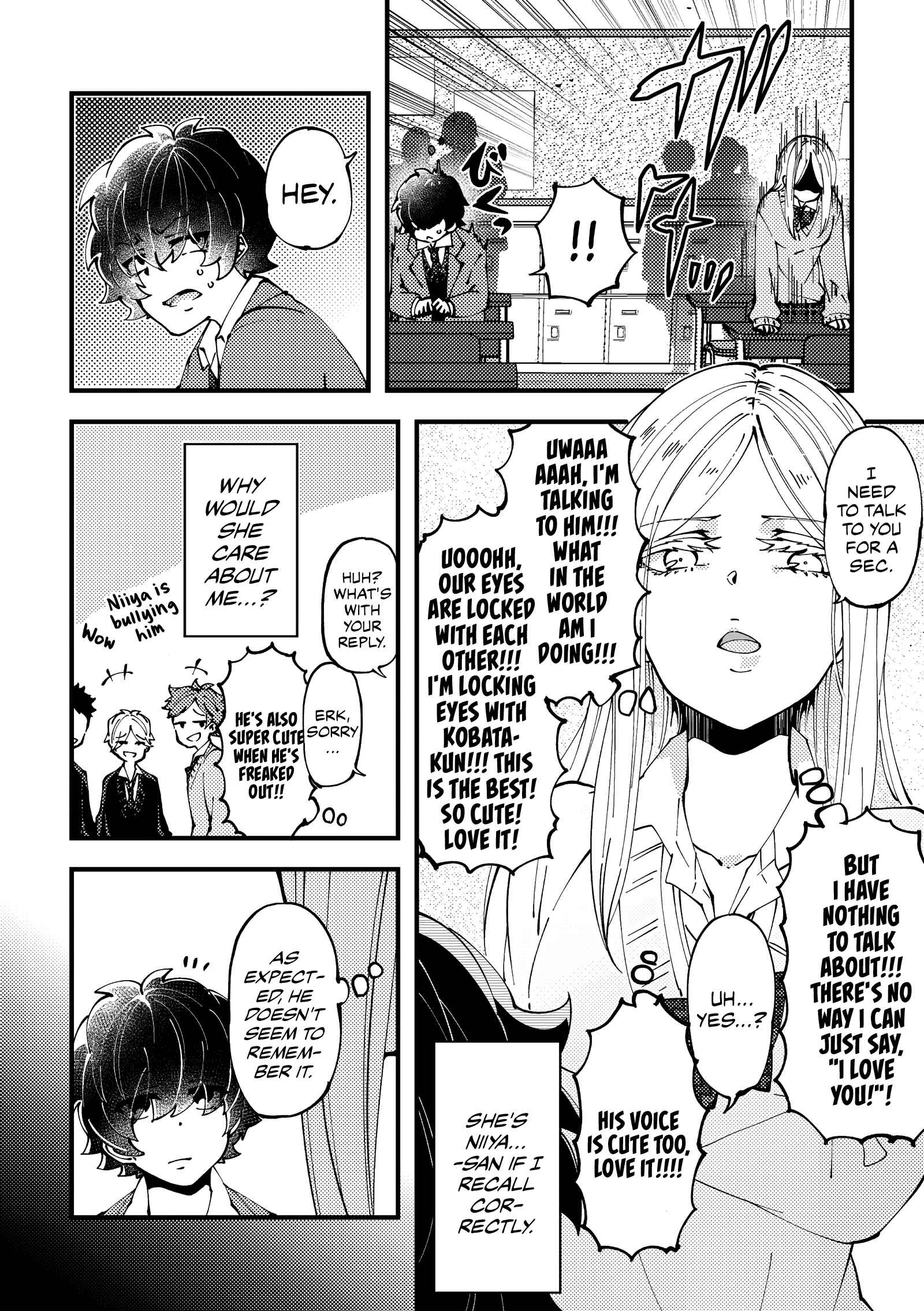 Page 3 Chapter 1 The (Inner Voice of the) Girl Next to Me Is Loud