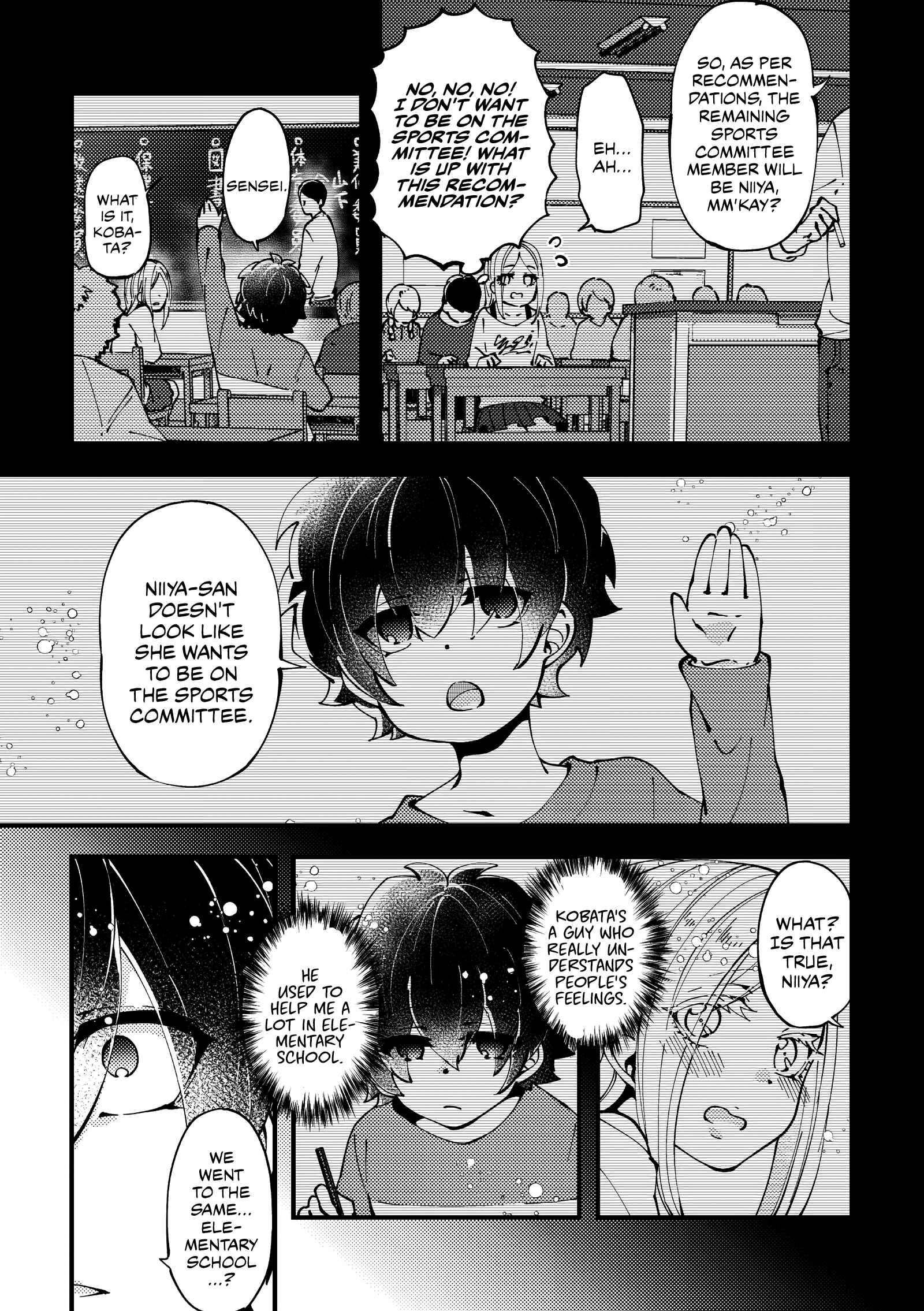 Page 4 Chapter 1 The (Inner Voice of the) Girl Next to Me Is Loud