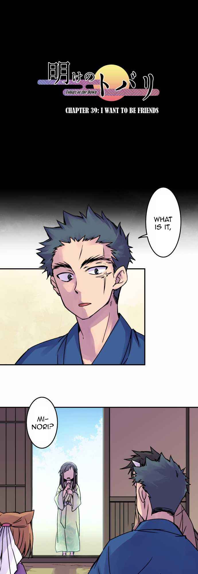 Page 1 Chapter 39 Tobari of the Dawn