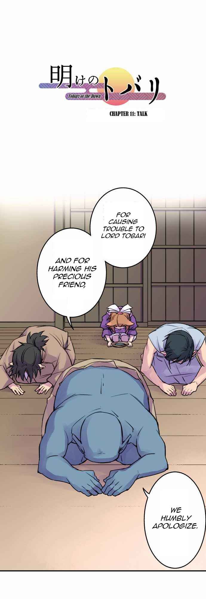 Page 1 Chapter 11 Tobari of the Dawn