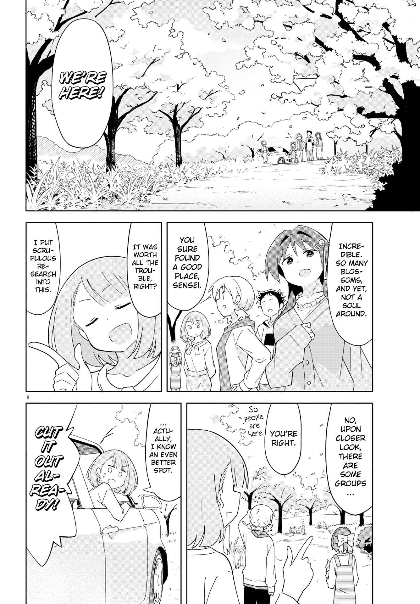 Page 8 Chapter 124 Atsumare! Fushigi Kenkyu-bu