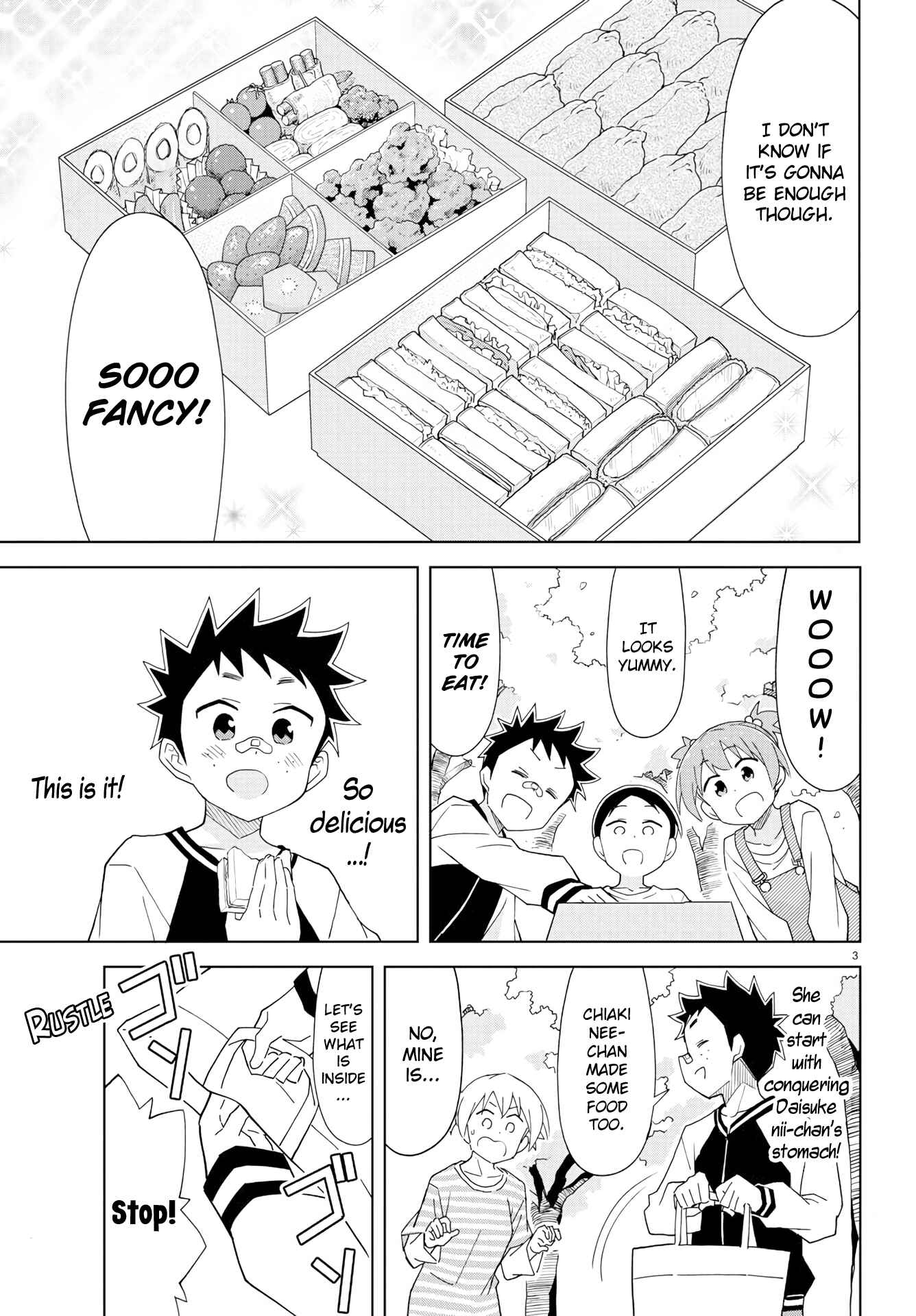 Page 3 Chapter 170 Atsumare! Fushigi Kenkyu-bu