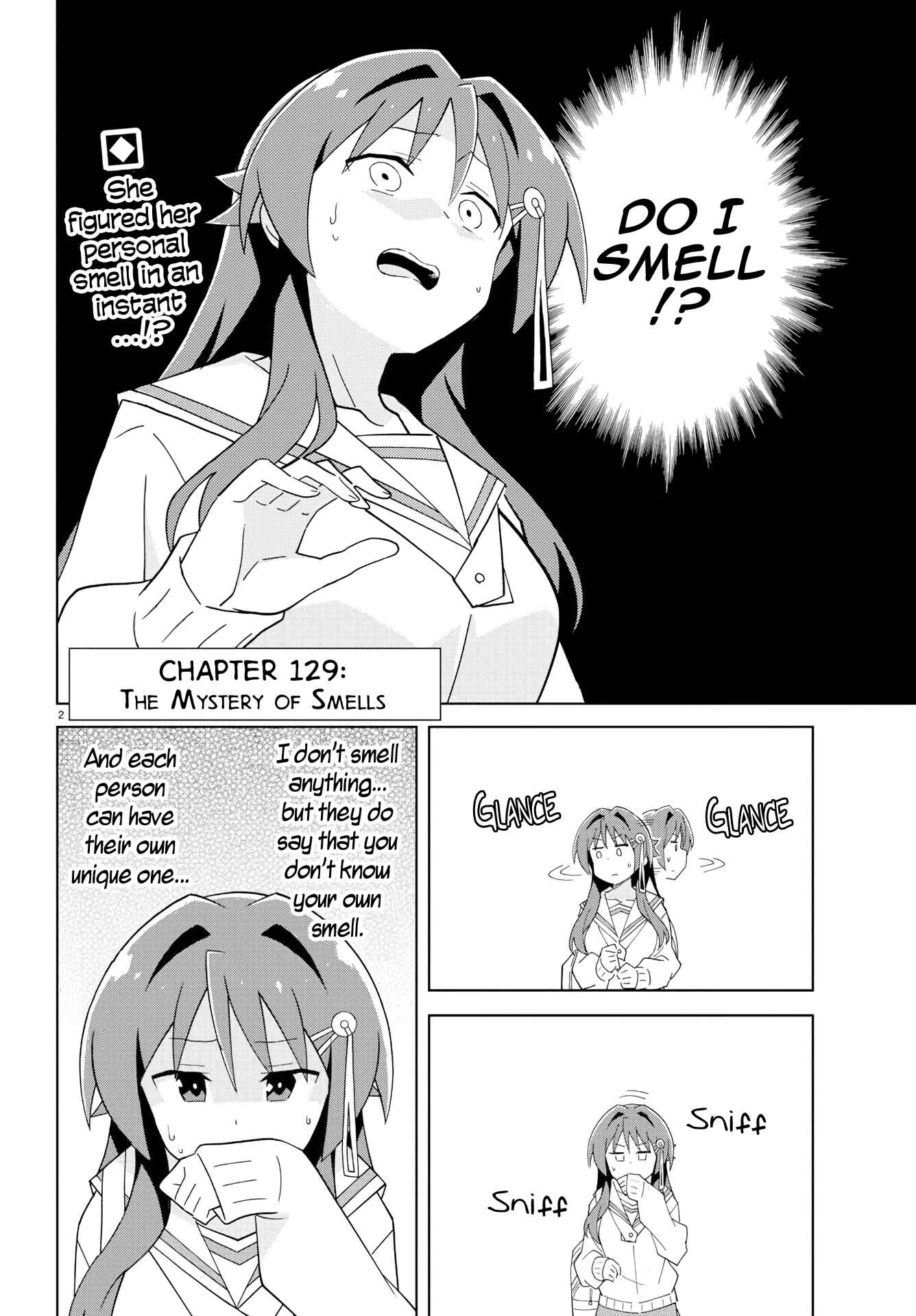 Page 2 Chapter 129 Atsumare! Fushigi Kenkyu-bu