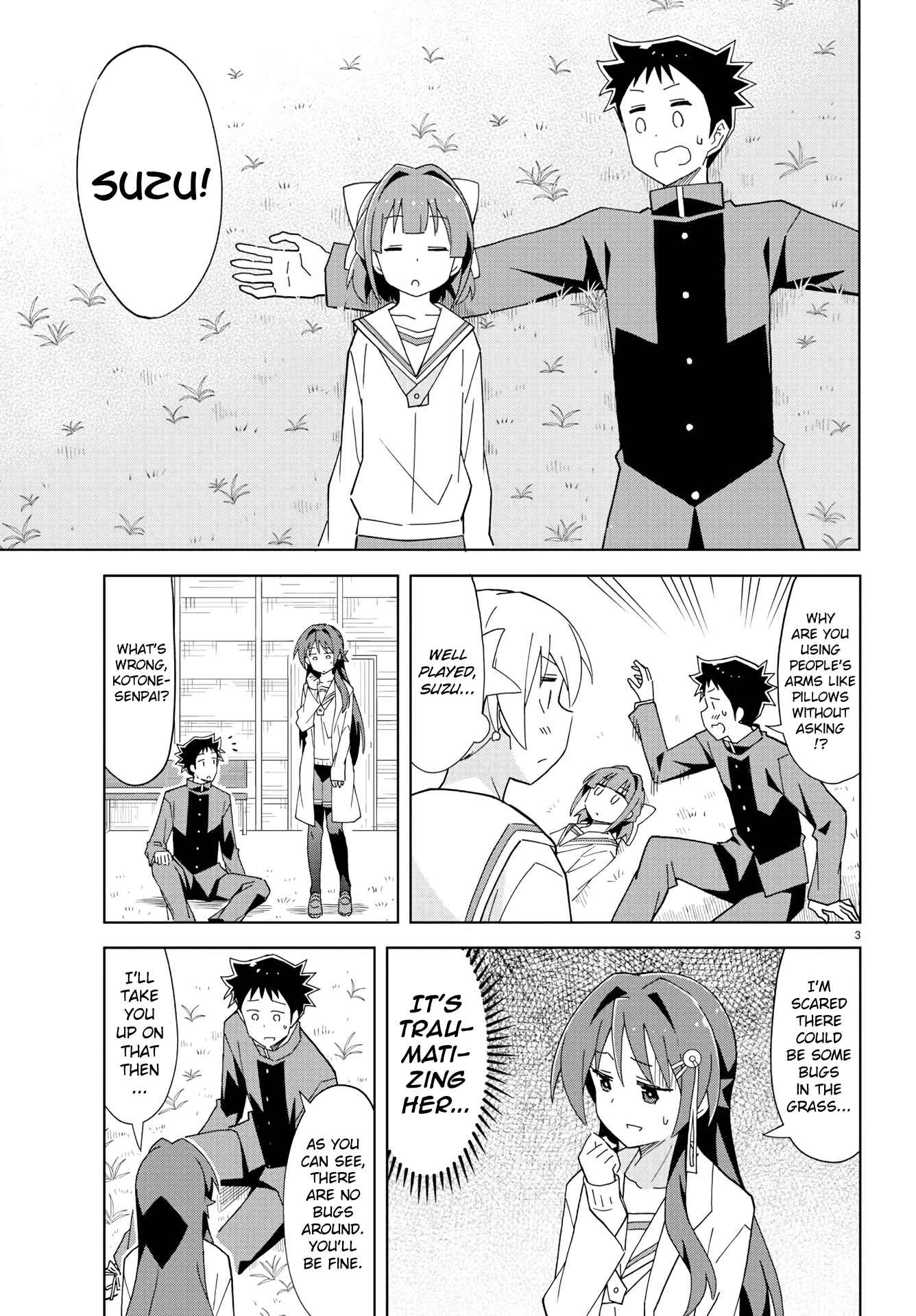 Page 3 Chapter 172 Atsumare! Fushigi Kenkyu-bu