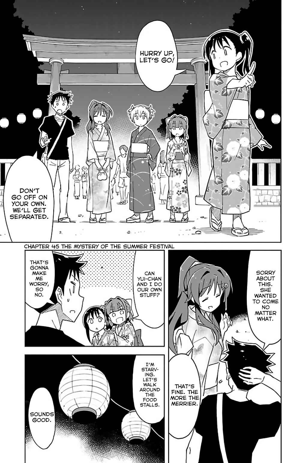 Page 1 Chapter 45 Atsumare! Fushigi Kenkyu-bu