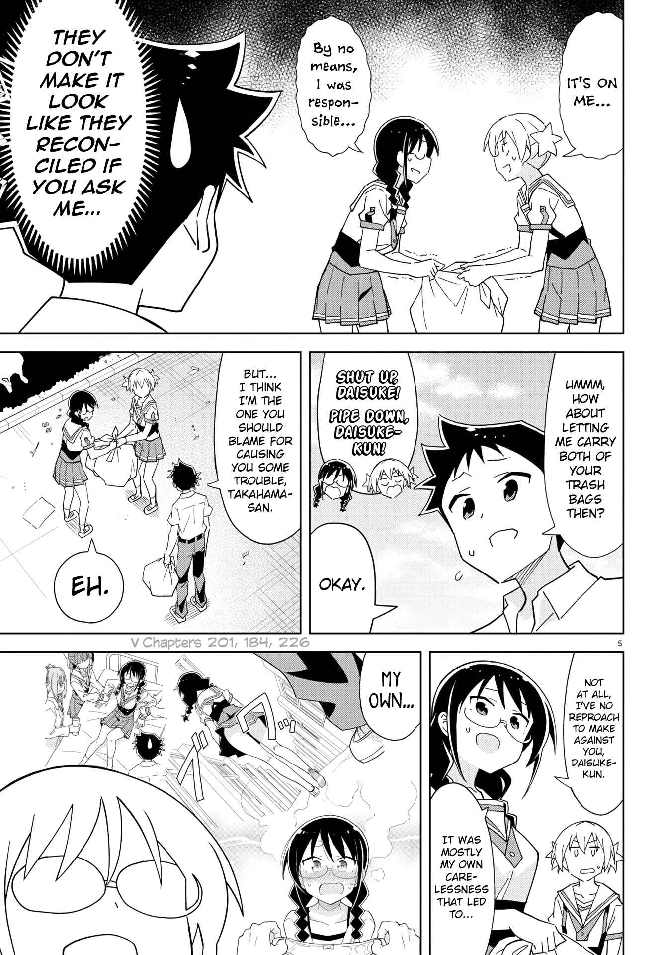 Page 5 Chapter 230 Atsumare! Fushigi Kenkyu-bu