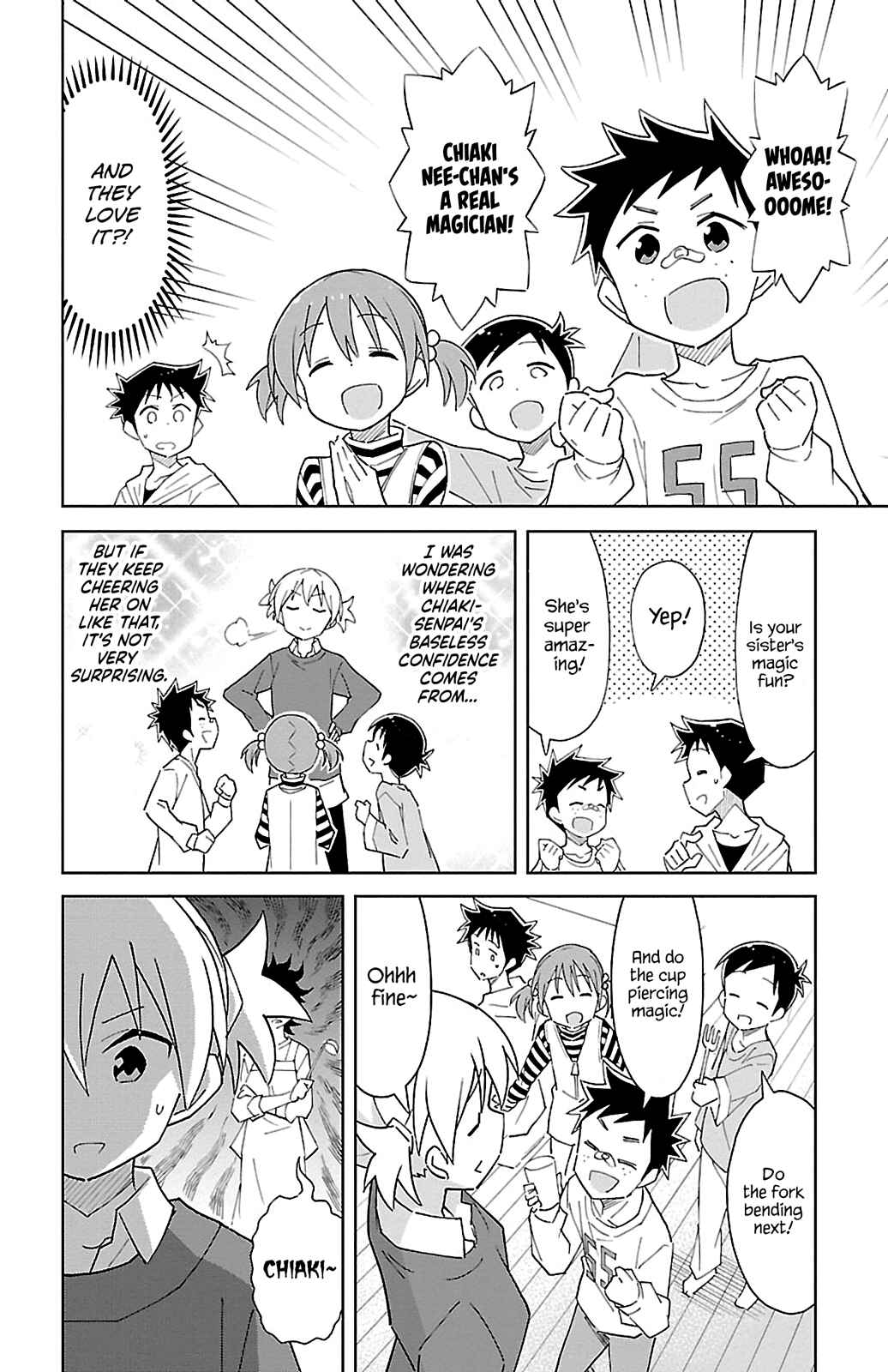 Page 4 Chapter 58 Atsumare! Fushigi Kenkyu-bu