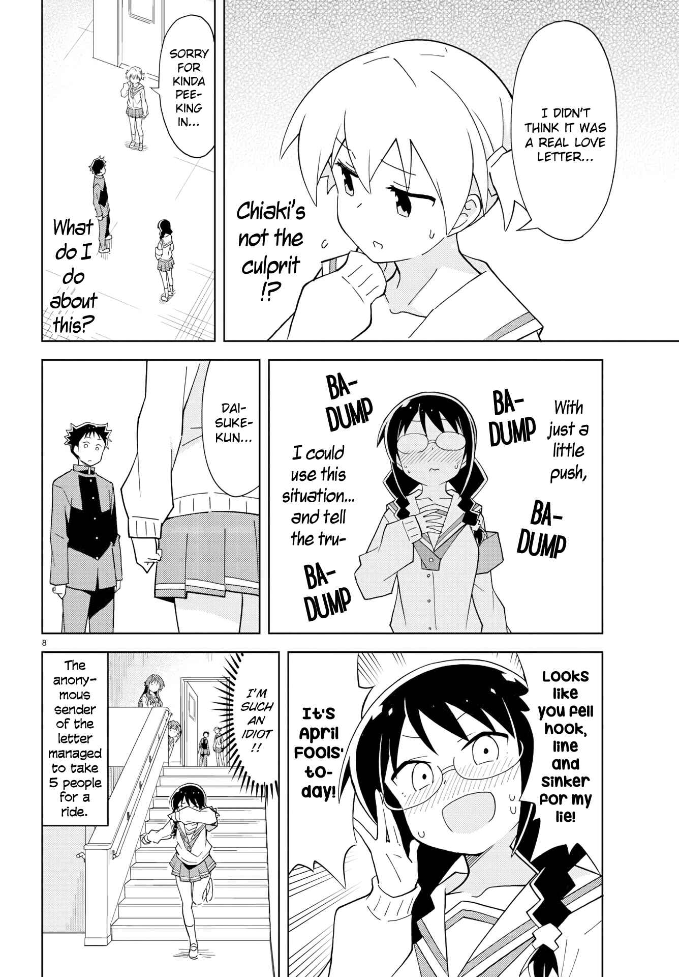 Page 8 Chapter 123 Atsumare! Fushigi Kenkyu-bu