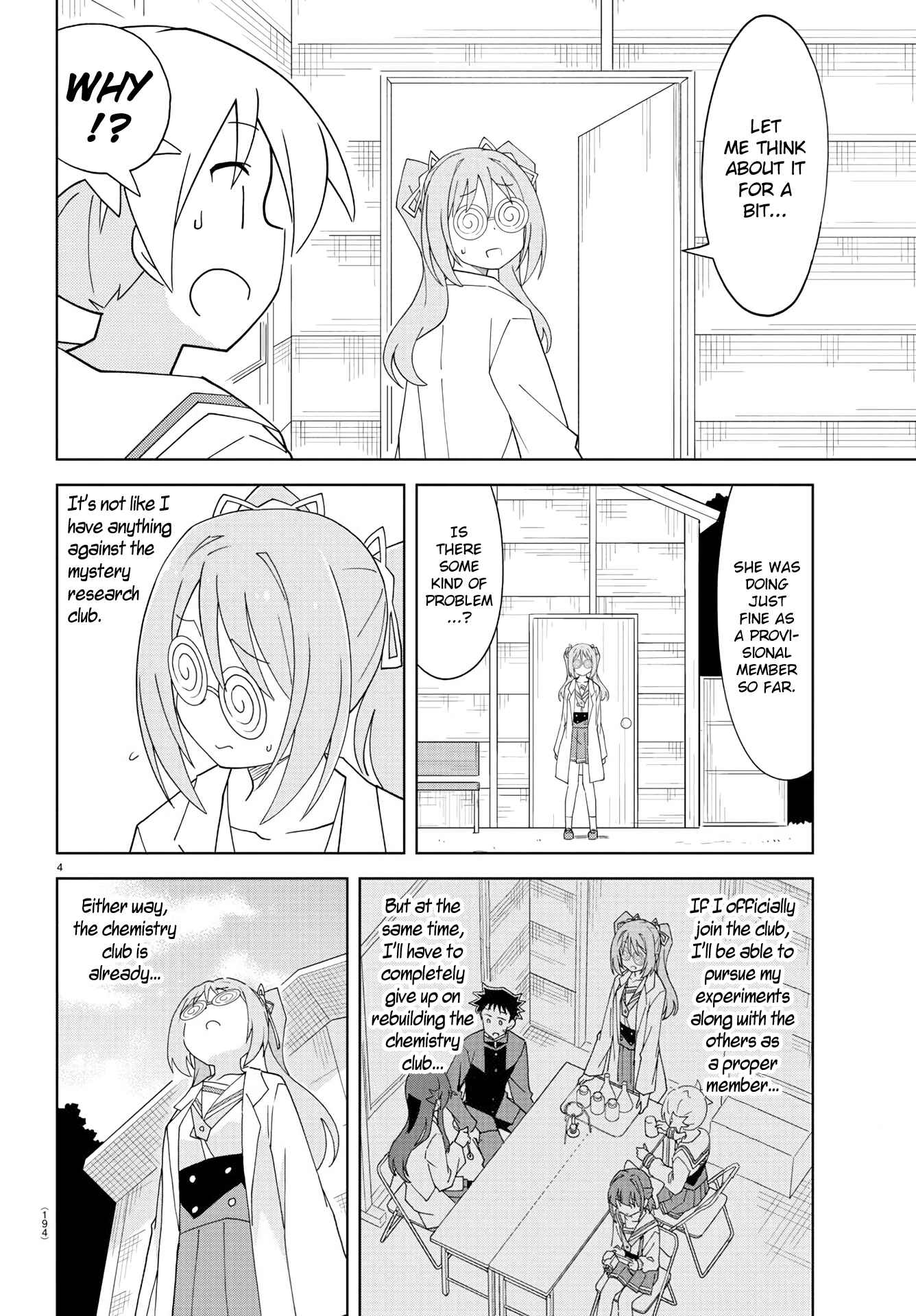 Page 4 Chapter 157 Atsumare! Fushigi Kenkyu-bu