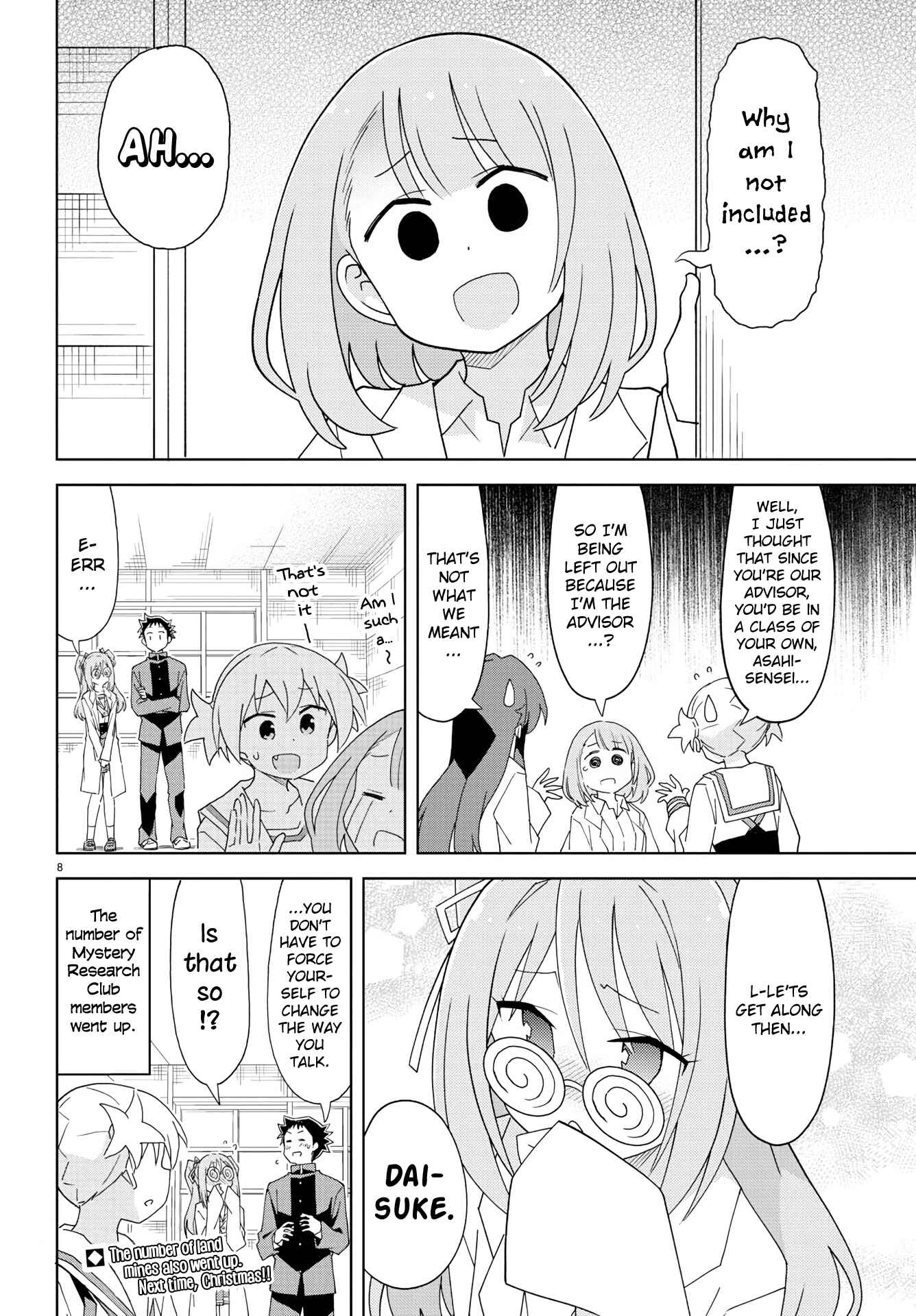 Page 8 Chapter 157 Atsumare! Fushigi Kenkyu-bu