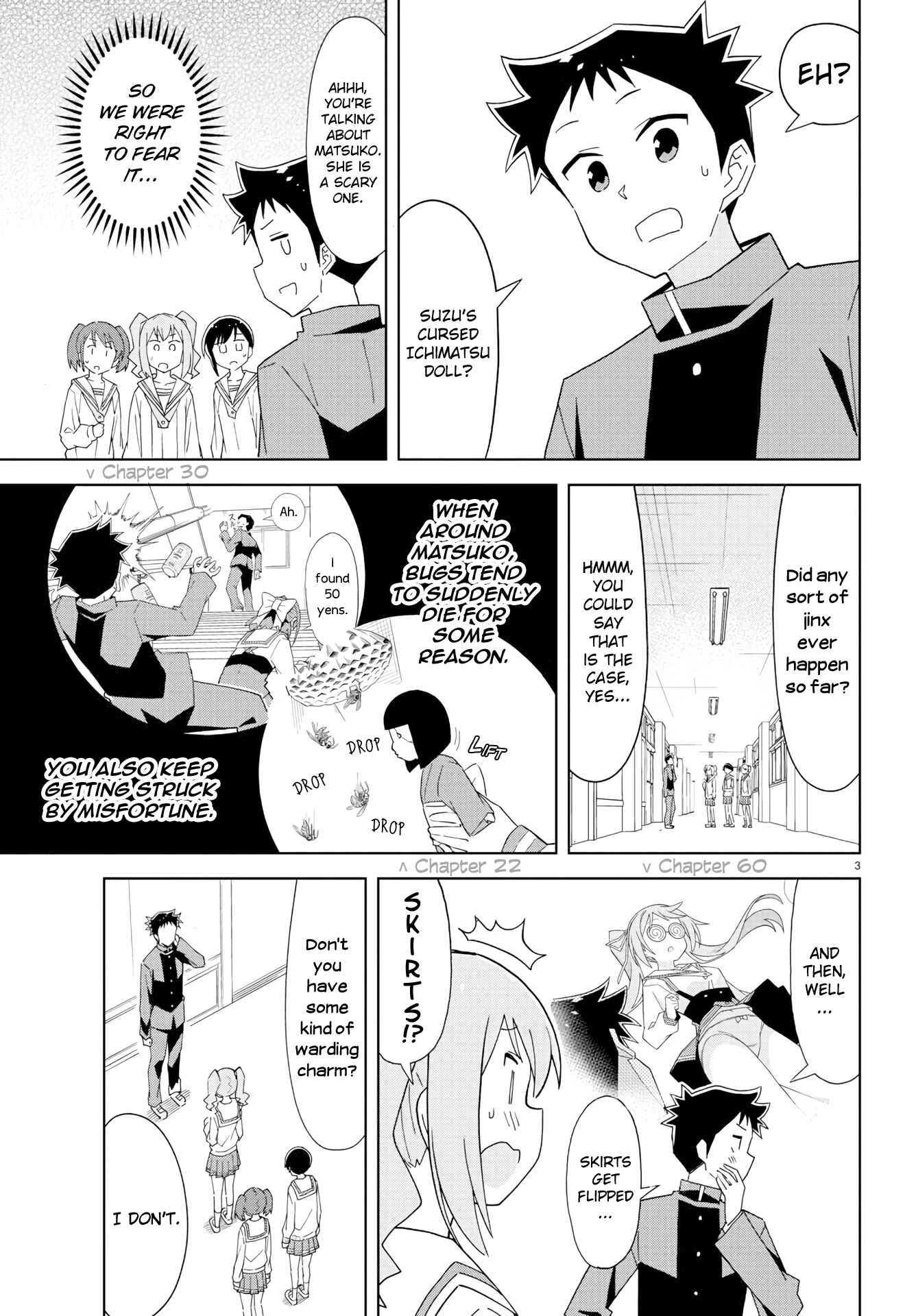 Page 3 Chapter 174 Atsumare! Fushigi Kenkyu-bu